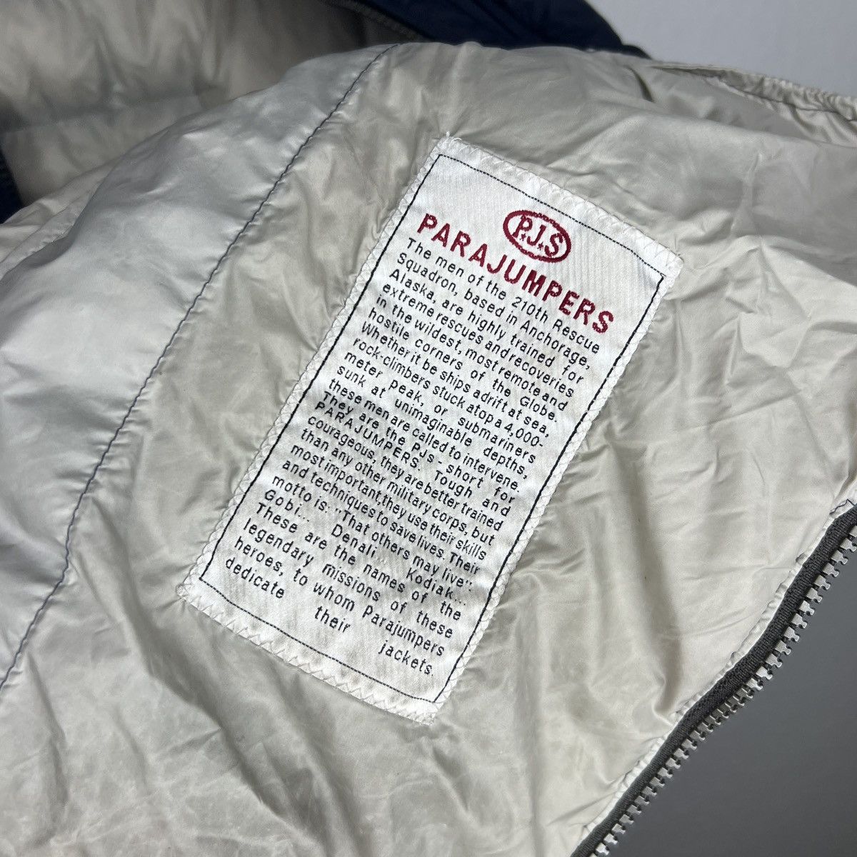 Parajumpers × Vintage Parajumpers Super Light Weight Puffer Jacket Navy Nylon Size US XL / EU 56 / 4 - 9 Thumbnail
