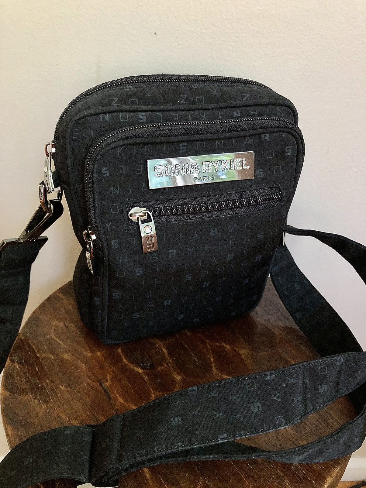 Sonia Rykiel Sonia Rykiel Vintage Alphabet Logo Print Crossbody Bag Size ONE SIZE - 6 Thumbnail