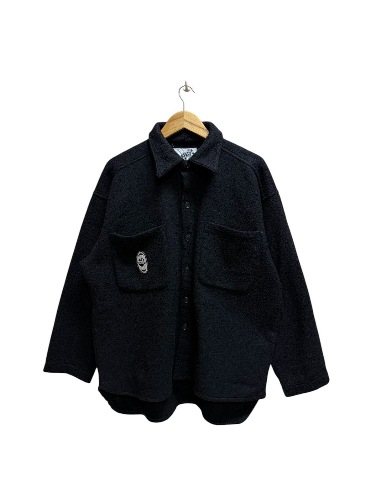 Vintage Vintage Muddy Fox Overshirt Shearling Fleece ButtonUp Jacket Size US XL / EU 56 / 4 - 1 Thumbnail