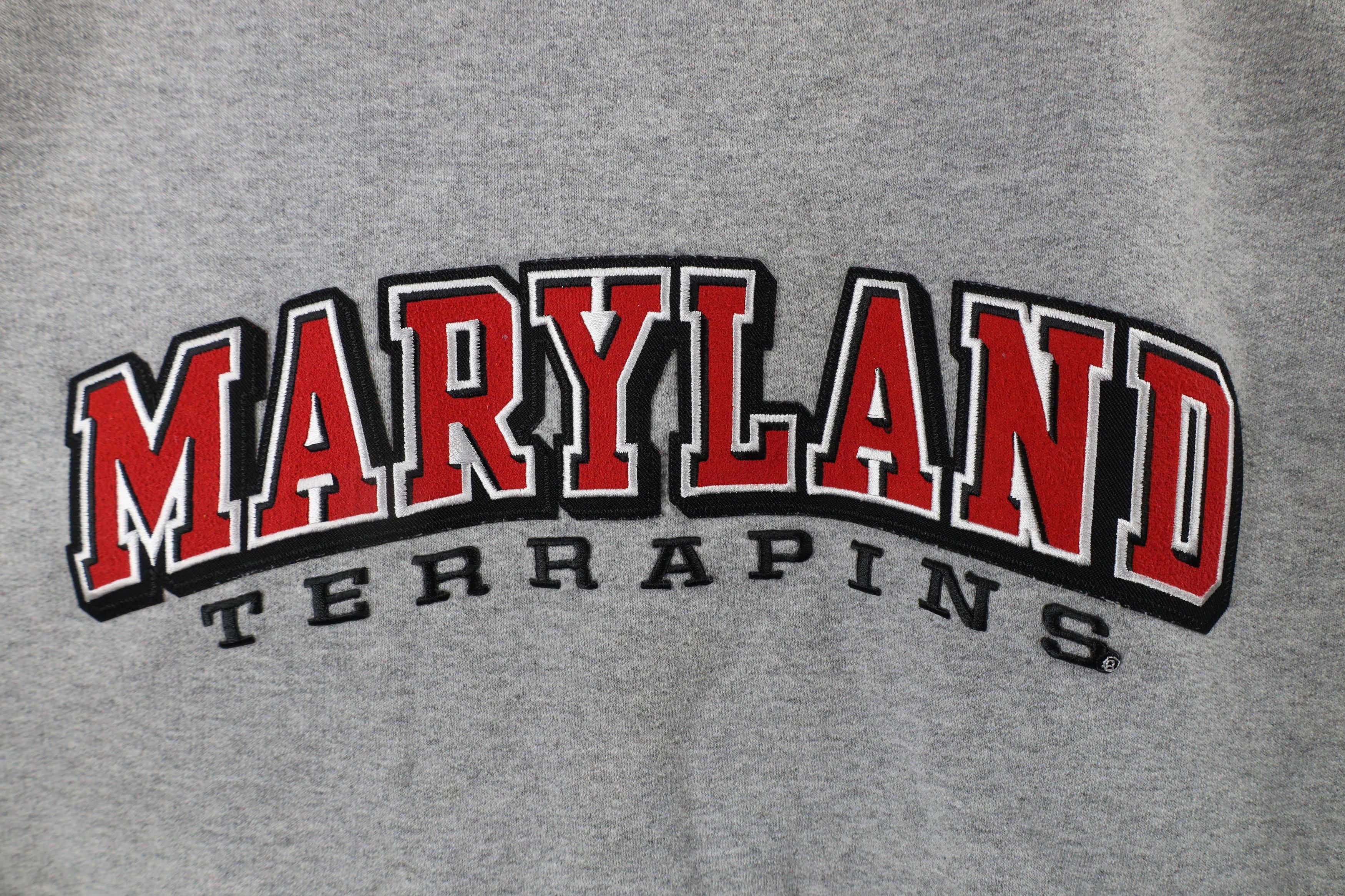 Champion × Vintage Vintage 90s Champion Spell of Maryland Terrapins Sweatshirt Size US L / EU 52-54 / 3 - 4 Thumbnail