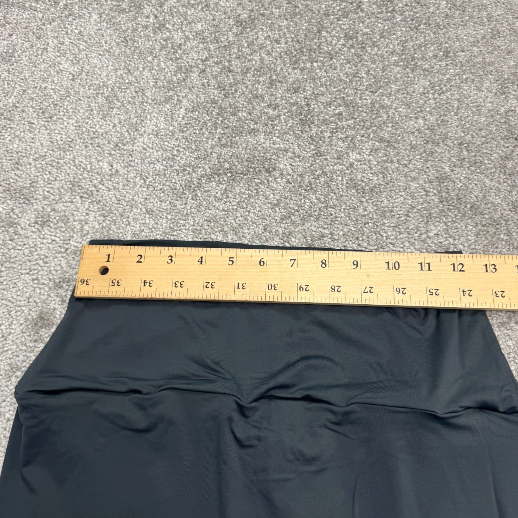 Vintage Epoque Evolution Skirt Womens Medium Maxi Long Straight Gray Soft Stretch 24x26 Size 32" / US 10 / IT 46 - 5 Thumbnail