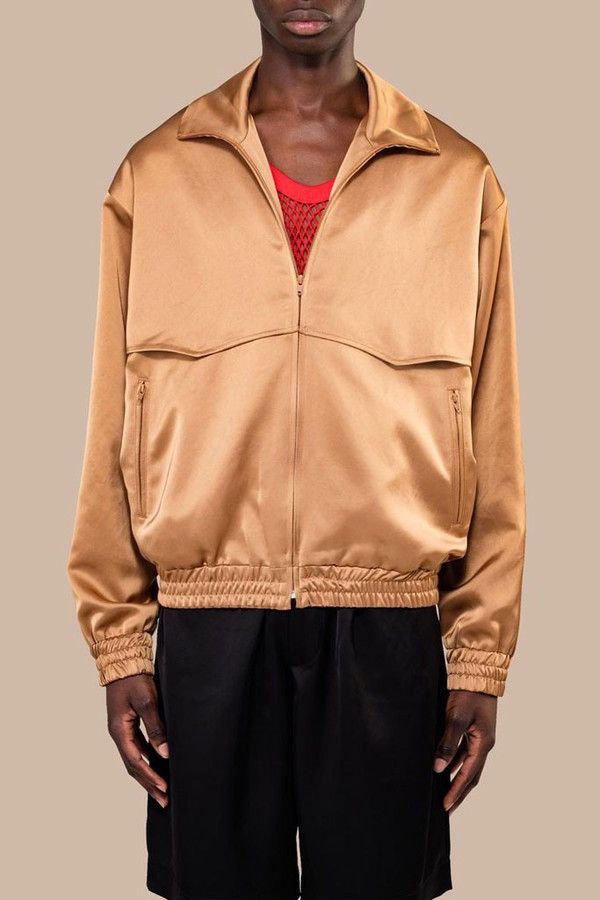 CMMN SWDN CMMN SWDN RODEO EMBROIDERED SATIN TRACK JACKET Size US XL / EU 56 / 4 - 3 Thumbnail