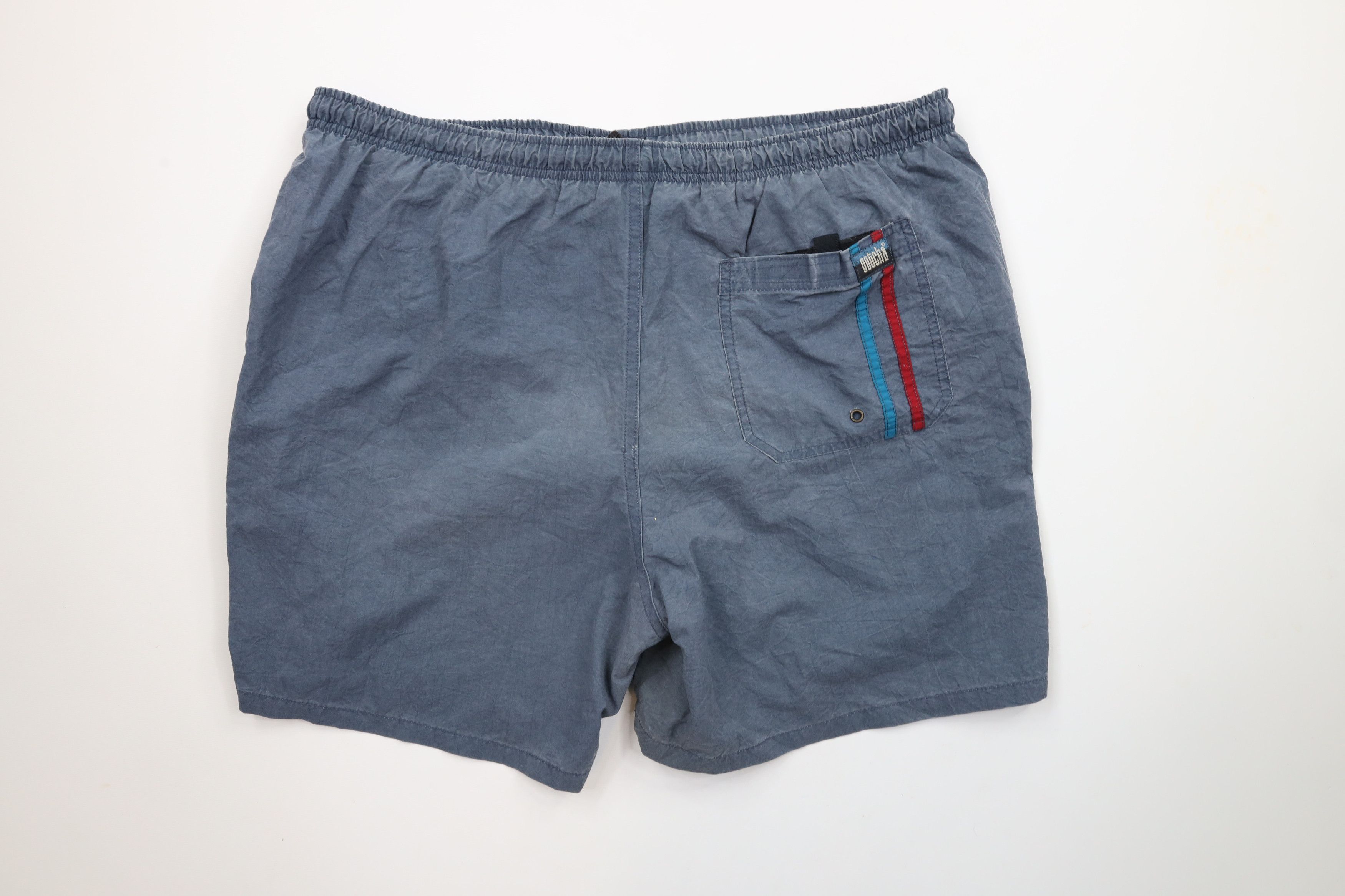Gotcha × Vintage Vintage 90s Gotcha Surfing Lined Shorts Swim Trunks Blue Size US 34 / EU 50 - 10 Thumbnail