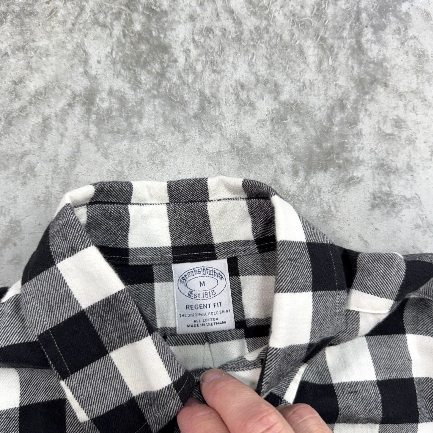 Brooks Brothers Brooks Brothers Shirt Mens Medium Buffalo Plaid Flannel Button Down Size US M / EU 48-50 / 2 - 4 Thumbnail