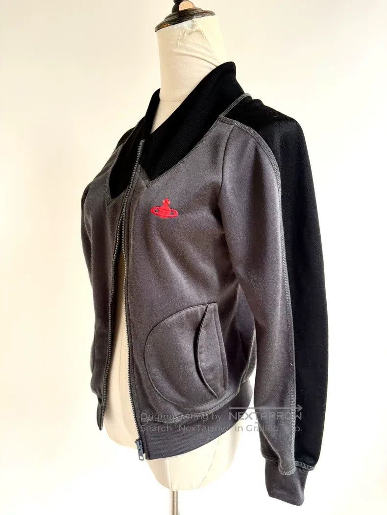 Vivienne Westwood Vivienne Westwood College gray and black Saturn jacket Size M / US 6-8 / IT 42-44 - 3 Thumbnail