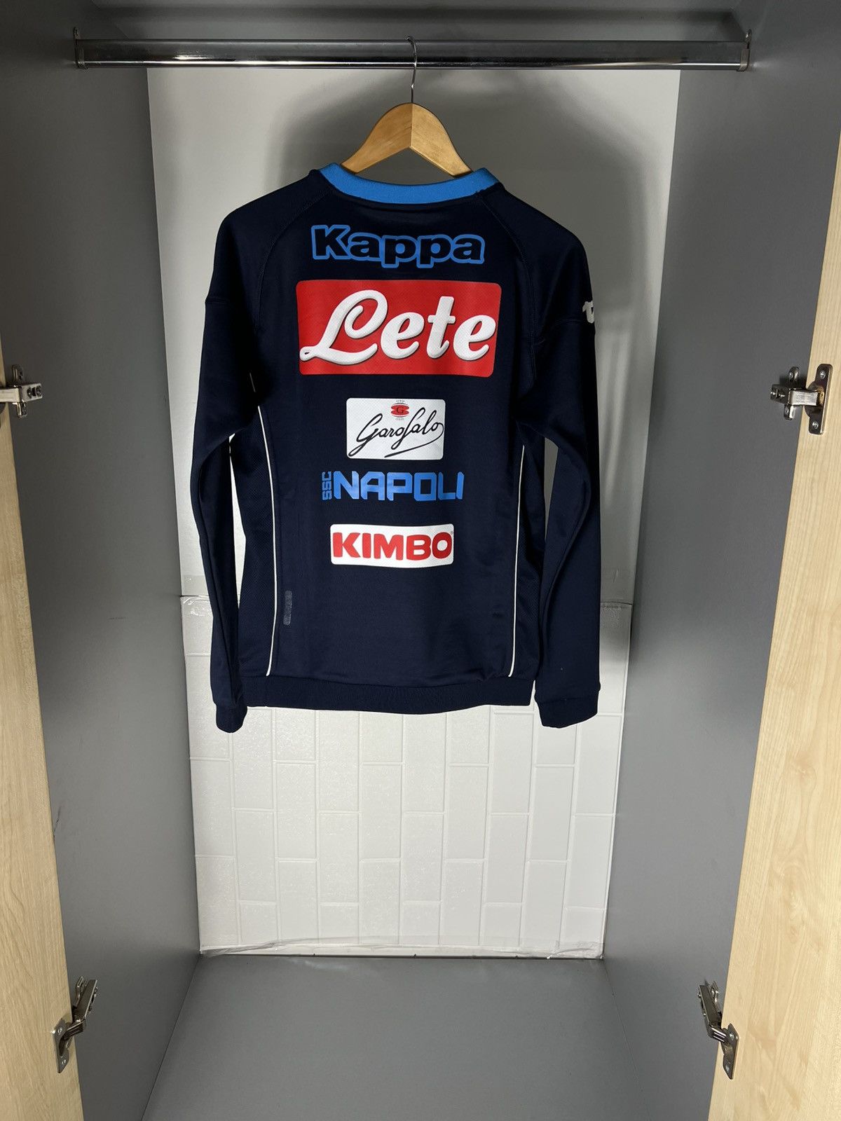 Kappa VINTAGE KAPPA FC NAPOLI ITALY RETRO SOCCER JERSEY Y2K 90s Size US S / EU 44-46 / 1 - 24 Thumbnail