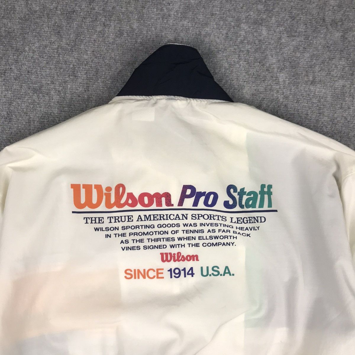 Wilson WILSON PRO STAFF MULTICOLOUR ZIPPIER JACKET Size US M / EU 48-50 / 2 - 9 Thumbnail