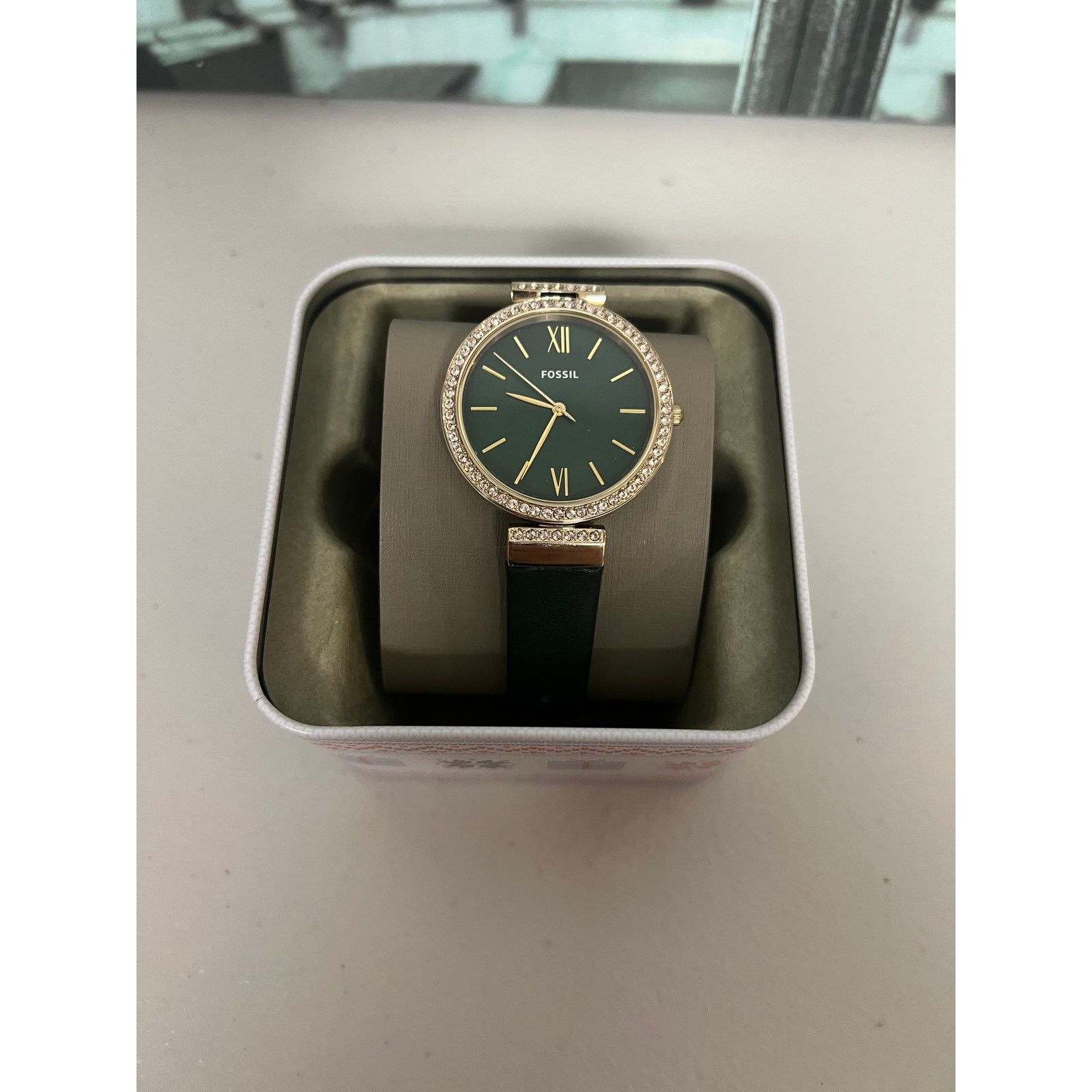 Fossil Fossil ES4642 Madeline Green Dial Women's Watch Size ONE SIZE - 1 Thumbnail