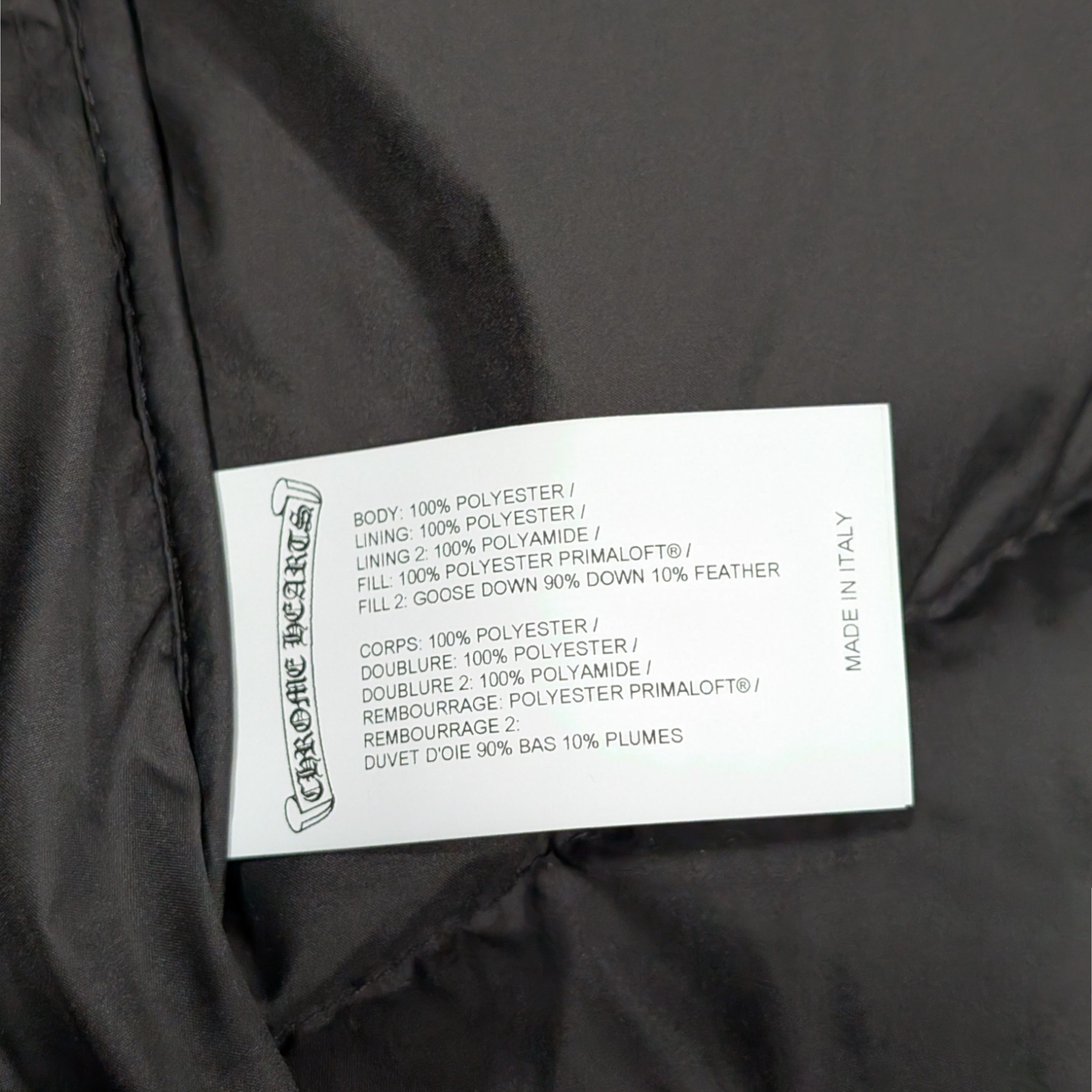 Chrome Hearts CH WOMENS CROPPED PUFFER JACKET MONOGRAM STIFF V2 Size S / US 4 / IT 40 - 11 Thumbnail
