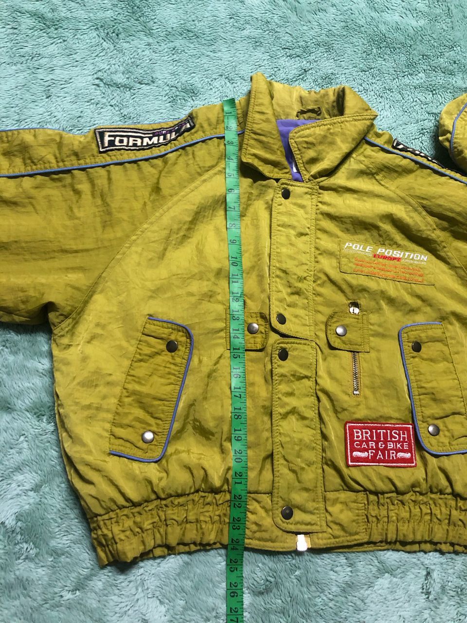 Formula 1 VINTAGE FORMULA 1 BRITISH CAR & BIKE FAIR JACKET Size US M / EU 48-50 / 2 - 21 Thumbnail