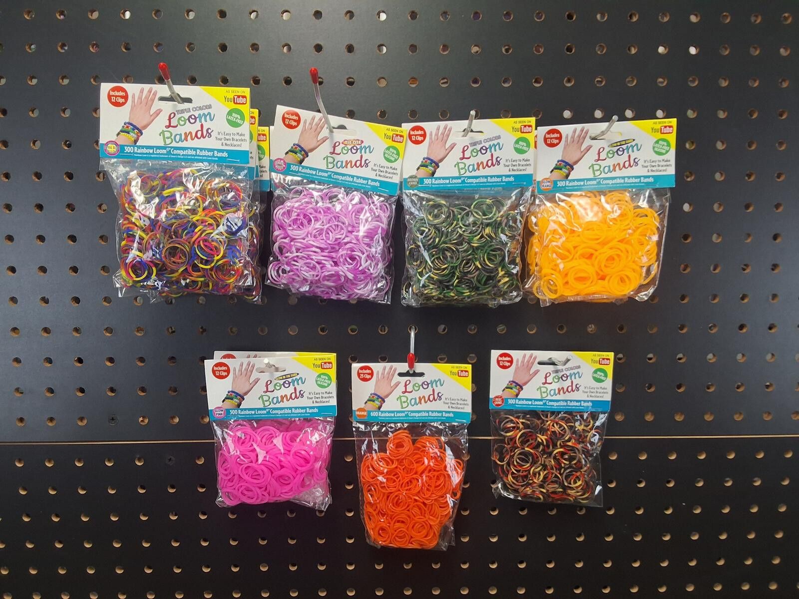 Other 14 packs of 300 Loom Compatible Rubber Bands - Fun Craft Kit Size ONE SIZE - 1 Thumbnail
