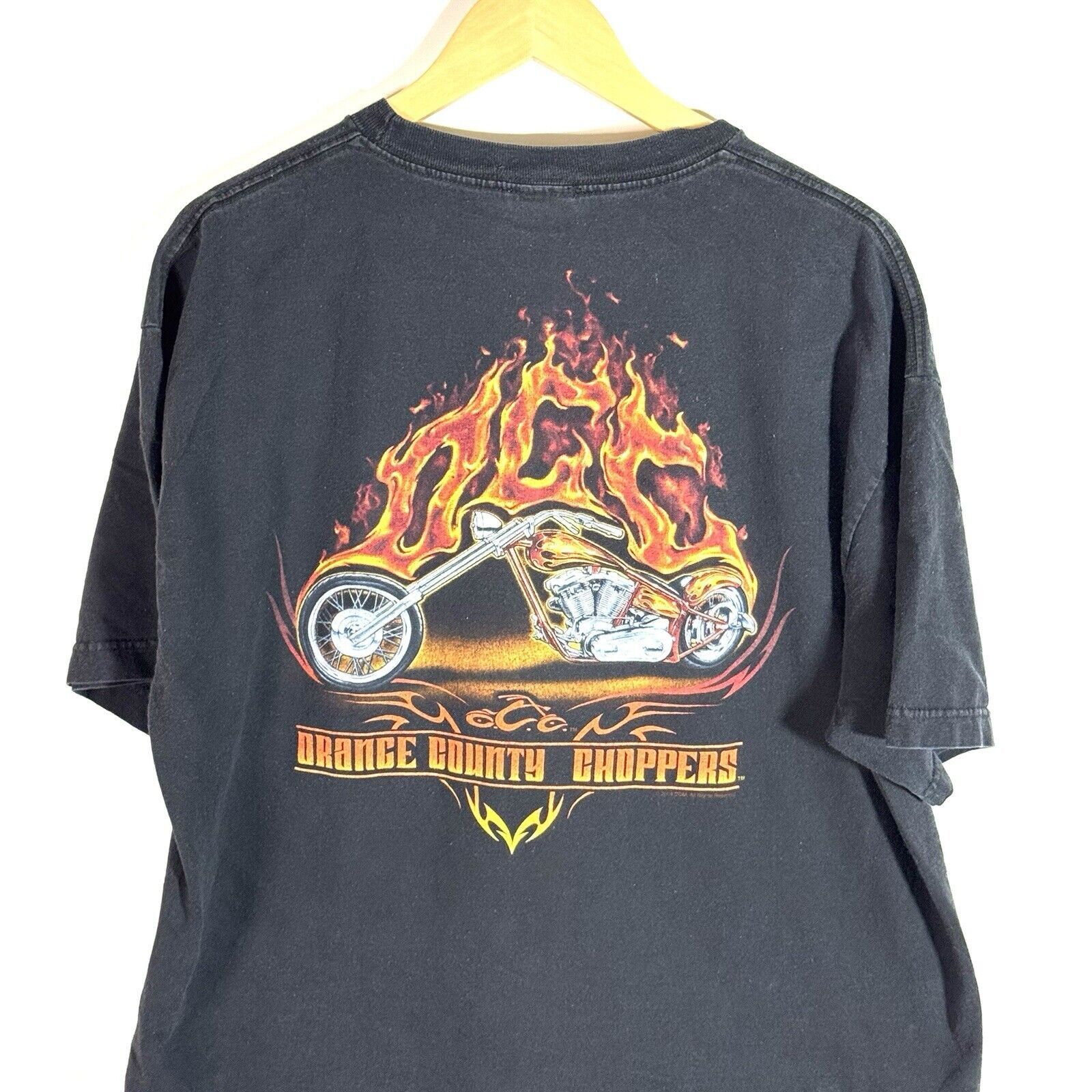 West Coast Choppers VTG 2004 Orange County Chopper Motorcycle Graphic T-shirt XL Size US XL / EU 56 / 4 - 2 Thumbnail