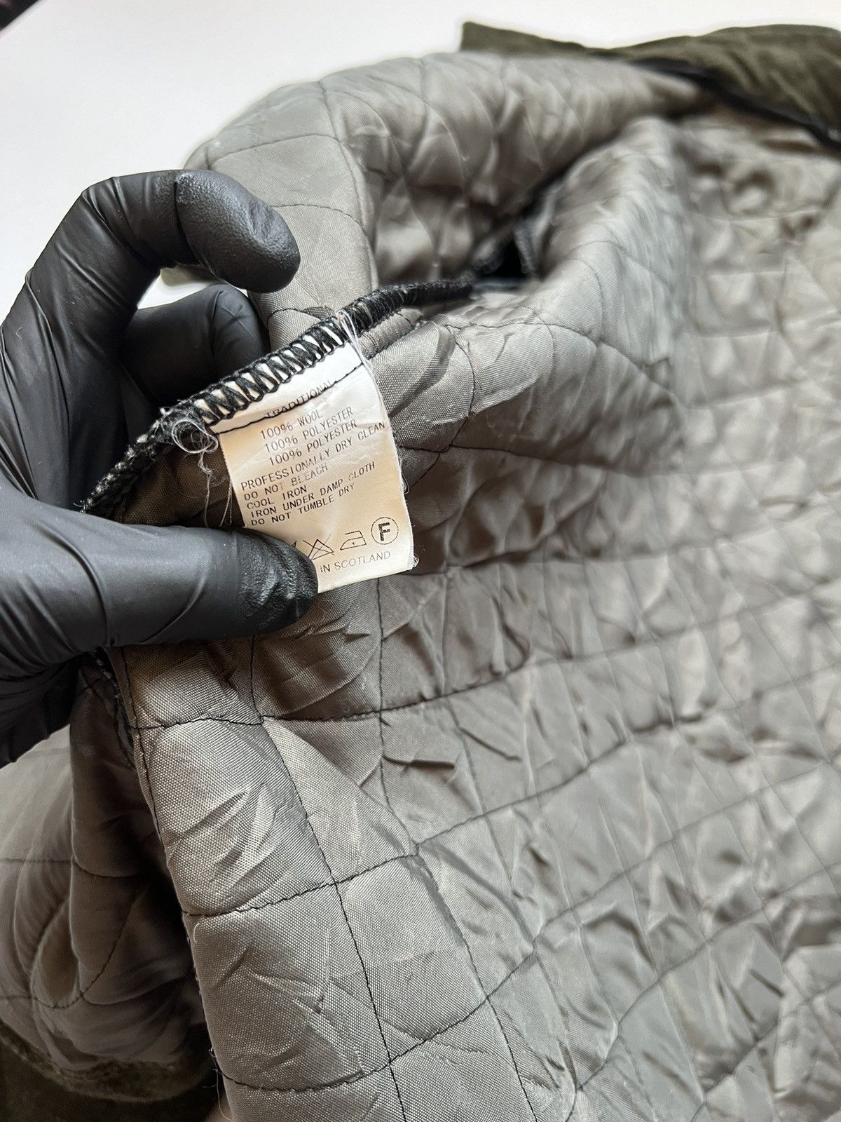 Traditional Weatherwear Mackintosh Wool Quilted Jacket Size US M / EU 48-50 / 2 - 10 Thumbnail
