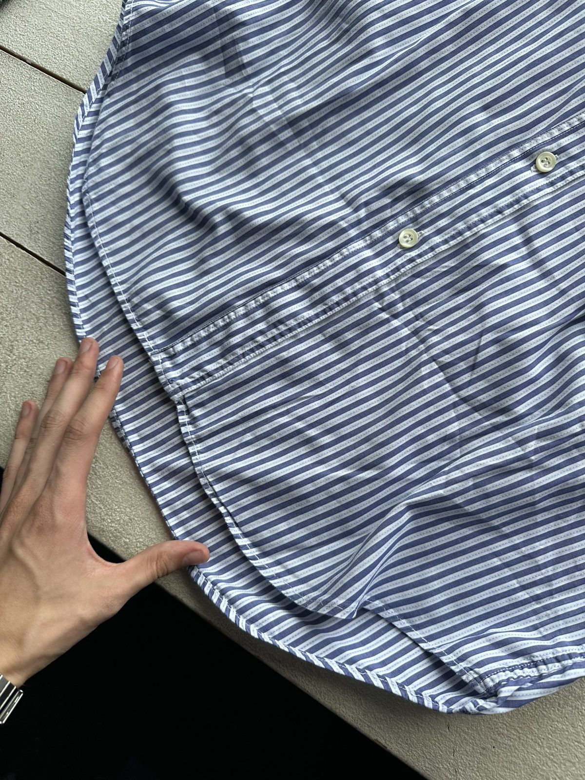 Emporio Armani RARE🚨 EMPORIO ARMANI JEANS VINTAGE SHIRT LUXURY BUTTON 90s Size US M / EU 48-50 / 2 - 4 Thumbnail