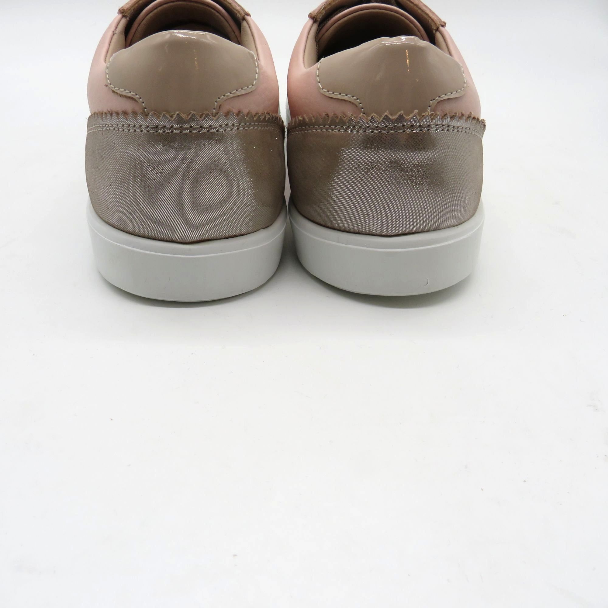Other Elephantito Girls Pink European Leather Sneakers US 5 Peace Size US 5 / IT 35 - 6 Thumbnail