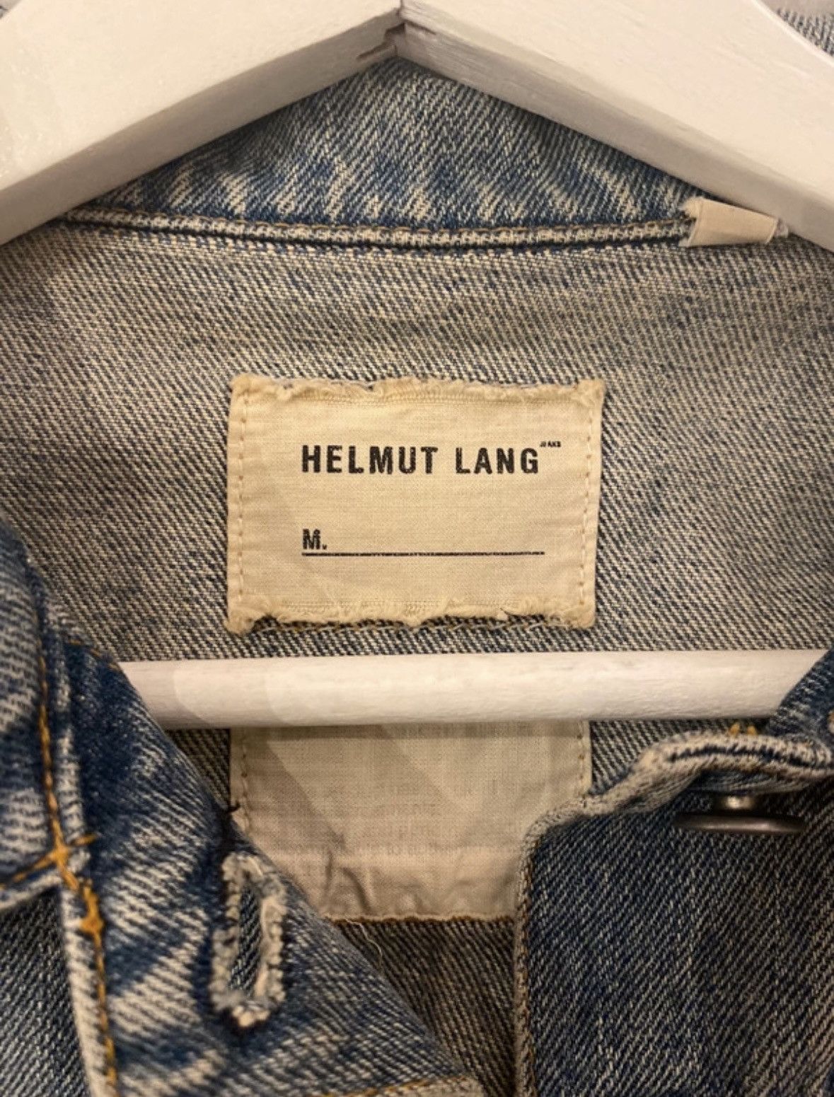 Helmut Lang Helmut Lang Denim Jacket Size US S / EU 44-46 / 1 - 3 Thumbnail