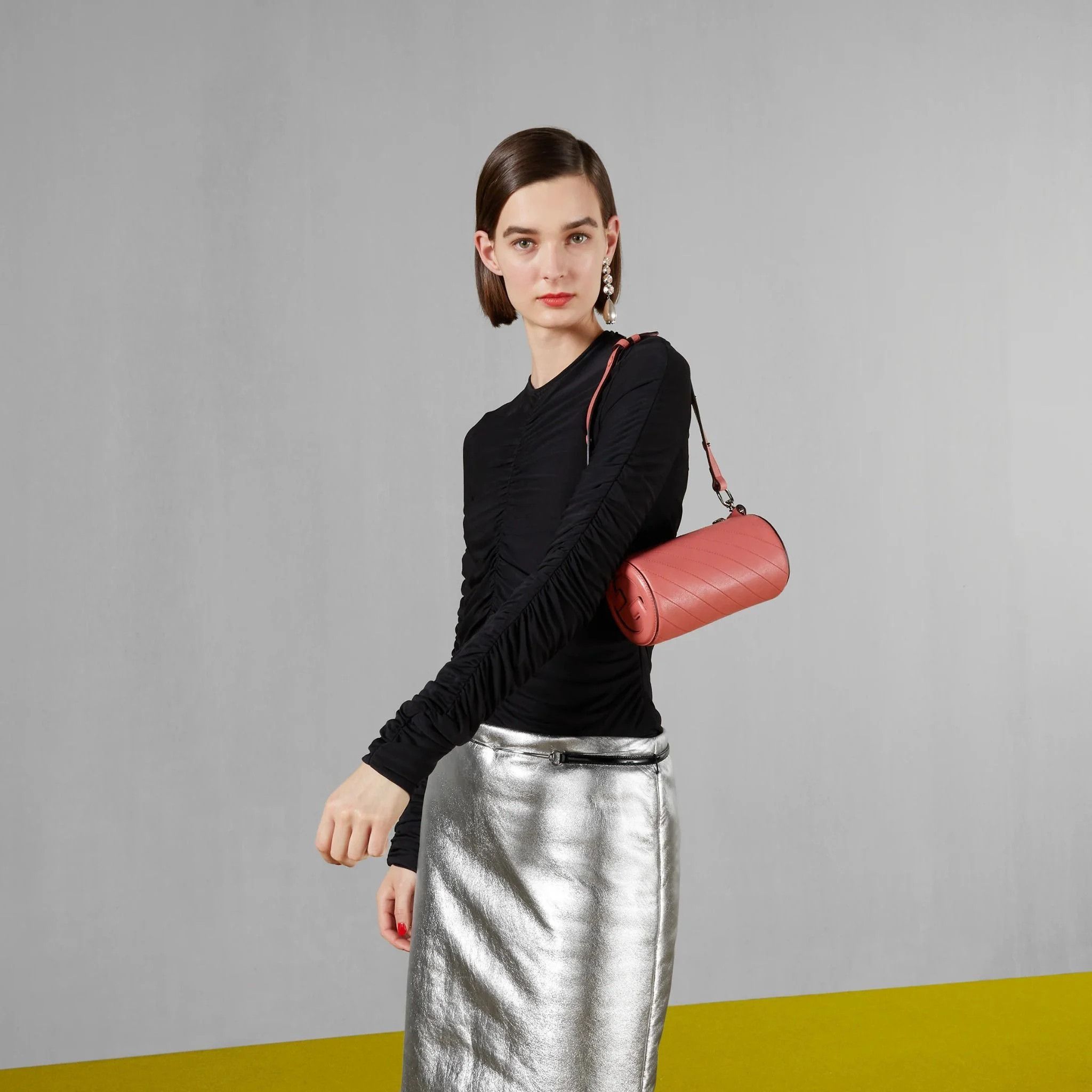 Gucci o1s1wg110225 Size: OS / Mini Shoulder Bag in Pink Size ONE SIZE - 4 Thumbnail