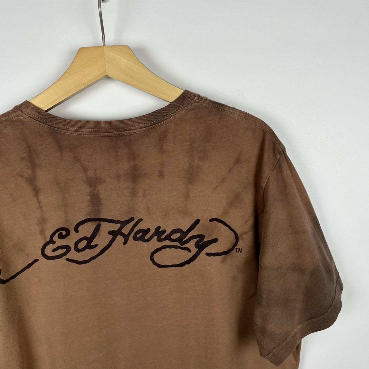 Ed Hardy Vintage Ed Hardy skulls Y2K big logo tee 90’s Size US XL / EU 56 / 4 - 14 Thumbnail