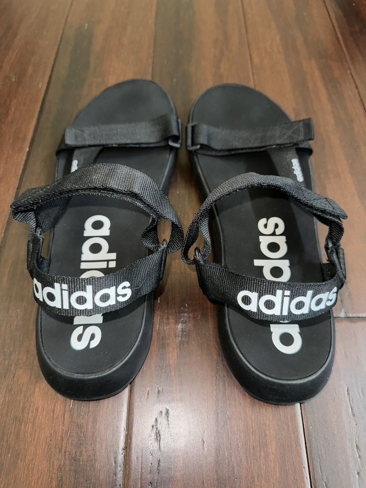 Adidas Nike Comfort Sandal Size US 13 / EU 46 - 3 Thumbnail