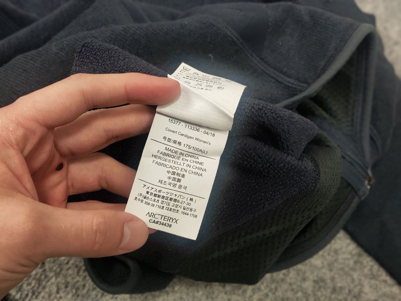 Arc'teryx Arc'teryx Covert Fleece Blue Zip Pullover cardign jacket Size L / US 10 / IT 46 - 16 Thumbnail