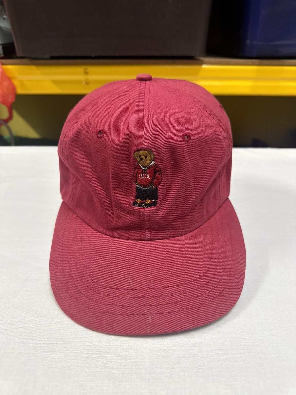 Polo Ralph Lauren Polo Bear Polo Sport Buckle Back Hat Size ONE SIZE - 1 Thumbnail