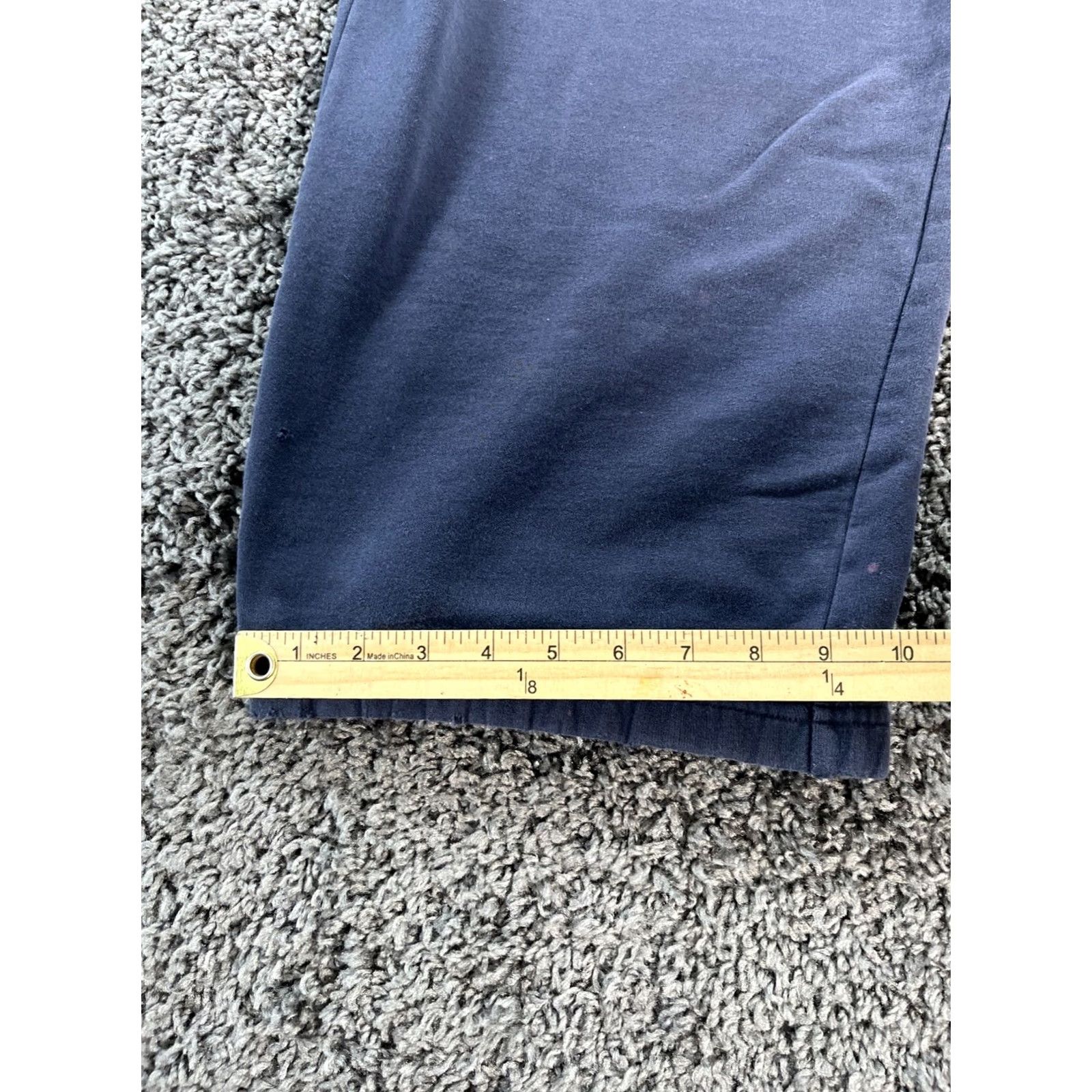 Old Navy VINTAGE Old Navy Sweatpants Pants Drawstring Distressed Navy Blue XL Mens Blue Sweatpants AM Mens XL Size US 36 / EU 52 - 3 Thumbnail