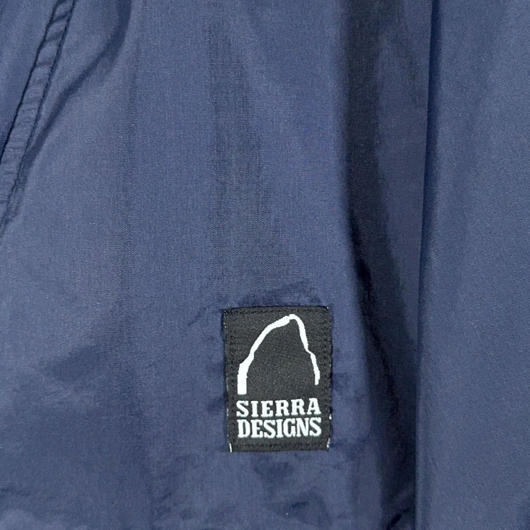 Sierra Designs VINTAGE Sierra Designs Micro Light Anorak Jacket Mens Large Blue Hooded 1/4 Zip Lightweight Lined Pockets Zipper Spring 80s 90s Era Mens Size US L / EU 52-54 / 3 - 6 Thumbnail