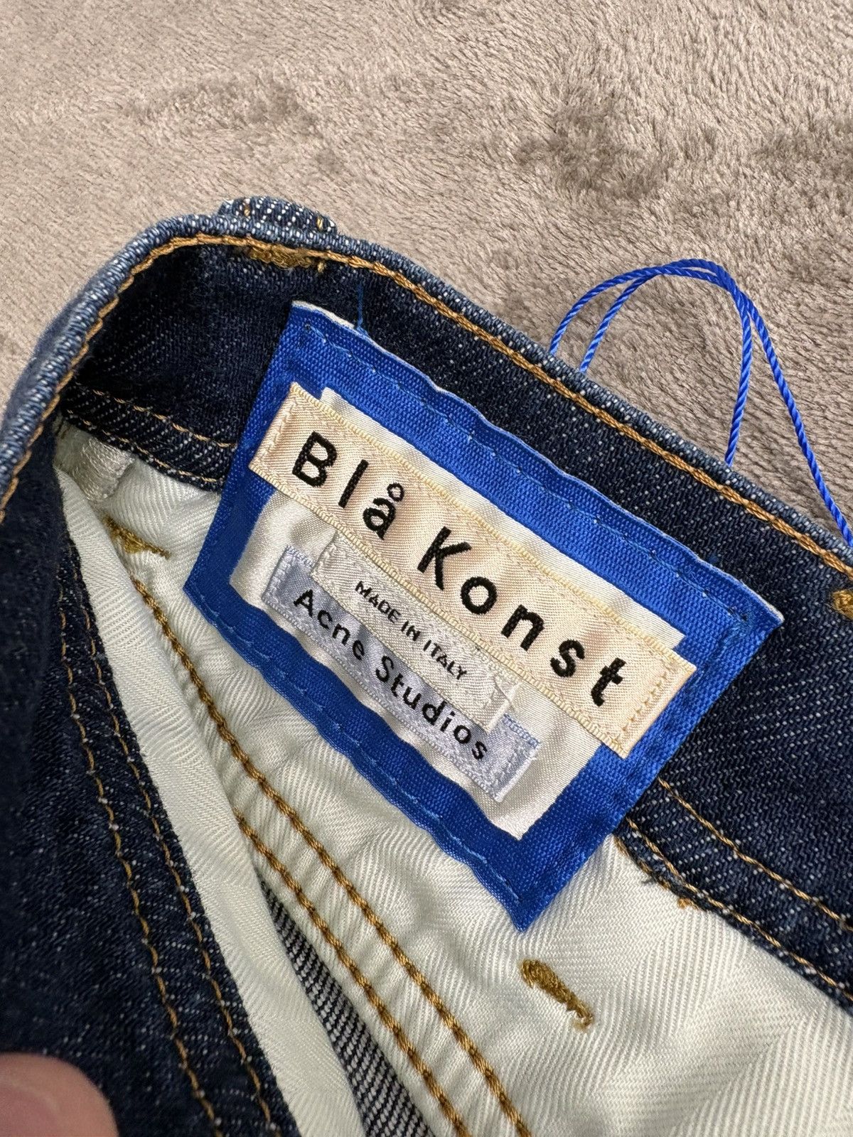 Acne Studios Acne Studios Bla Konst Dark Blue Jeans Size US 30 / EU 46 - 3 Thumbnail