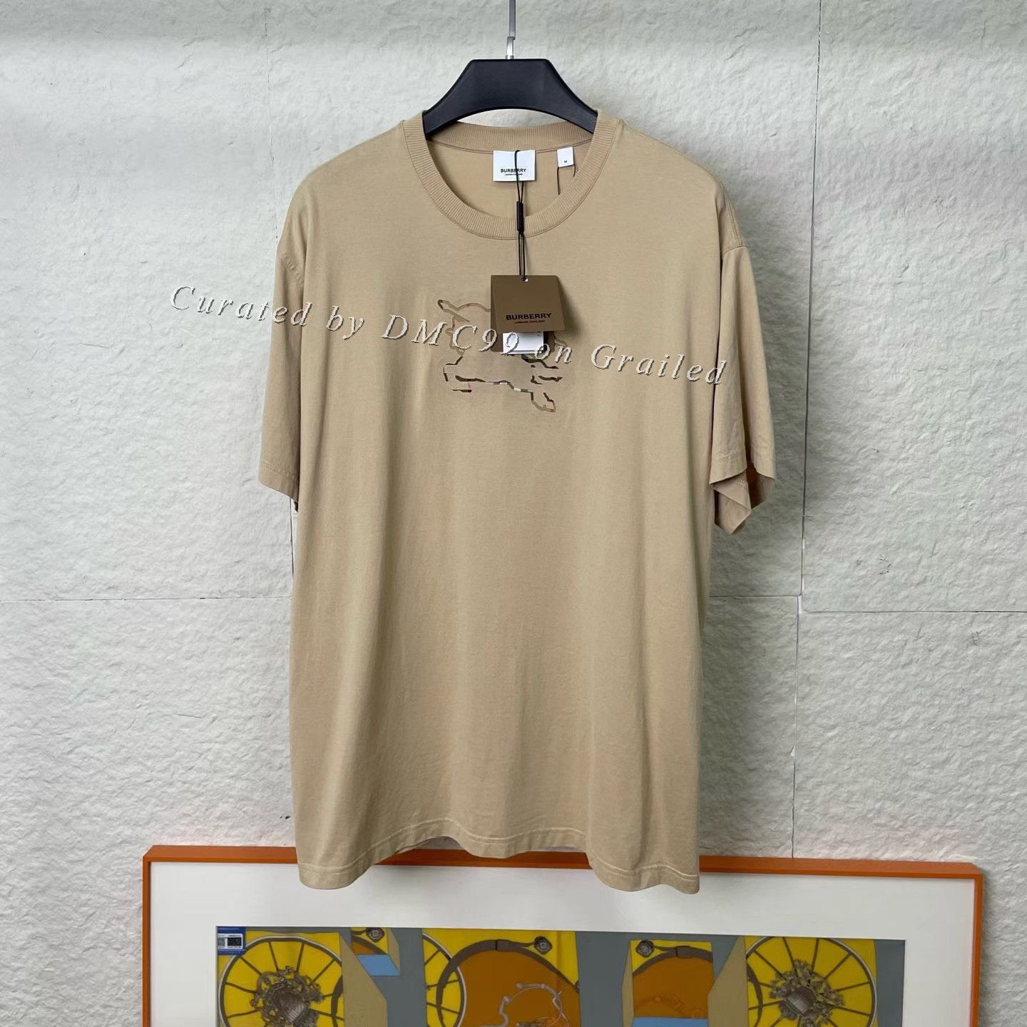 Burberry Burberry Khaki War Horse Short Sleeve Size US M / EU 48-50 / 2 - 1 Thumbnail