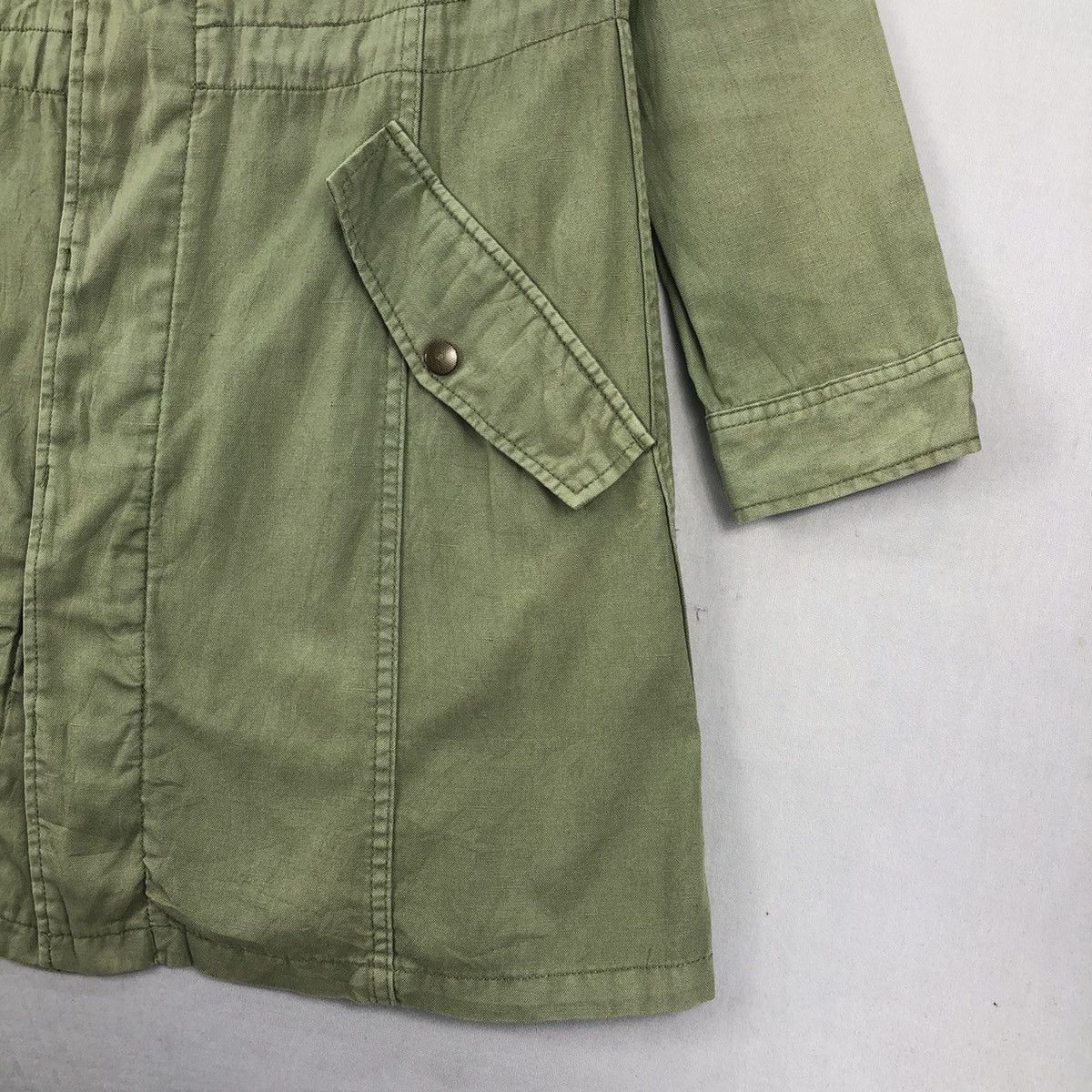 ADAM ET ROPE Vintage Adam Et Rope Military Inspired Long Jacket Size XS / US 0-2 / IT 36-38 - 3 Thumbnail