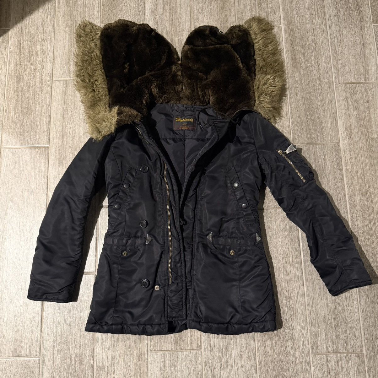 Hysteric Glamour HYSTERIC GLAMOUR PRIMALOFT FUR PARKA Size US S / EU 44-46 / 1 - 1 Thumbnail