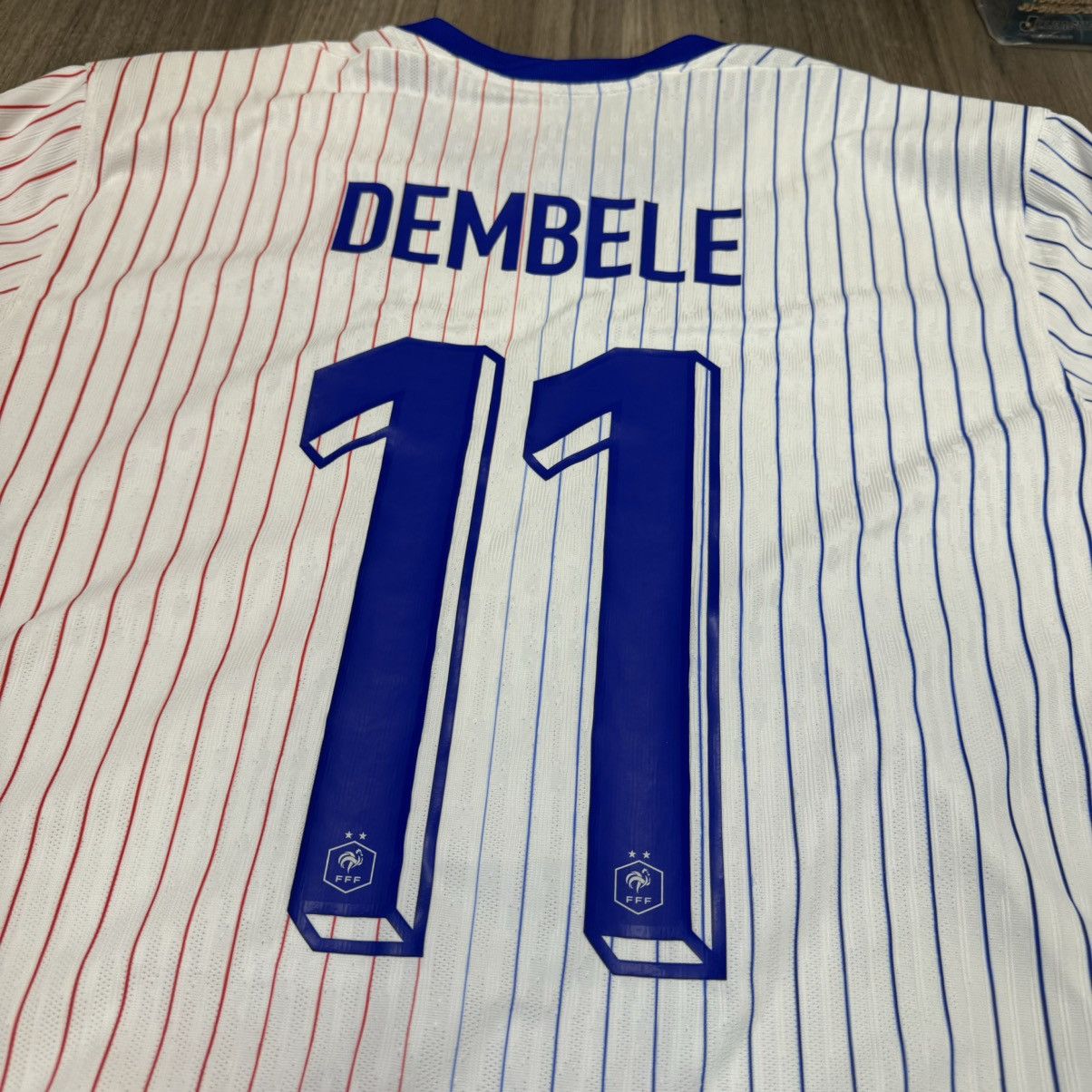 Nike France Euro2024 player issue away shirt #11 Dembele Size US XL / EU 56 / 4 - 4 Thumbnail