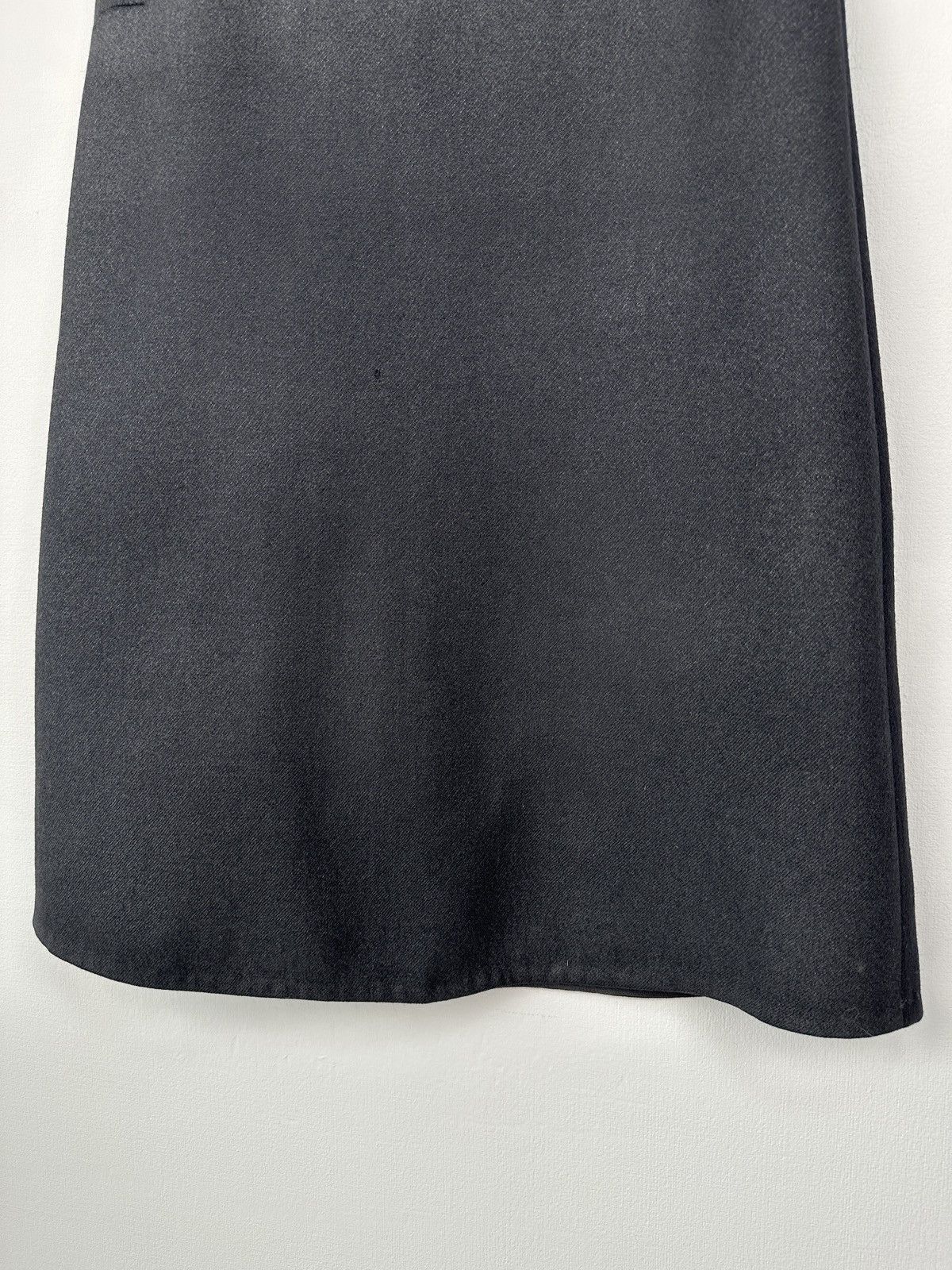 Stella McCartney Stella McCartney A-Line 100% Wool Dark Gray Dress size 42 Size M / US 6-8 / IT 42-44 - 4 Thumbnail
