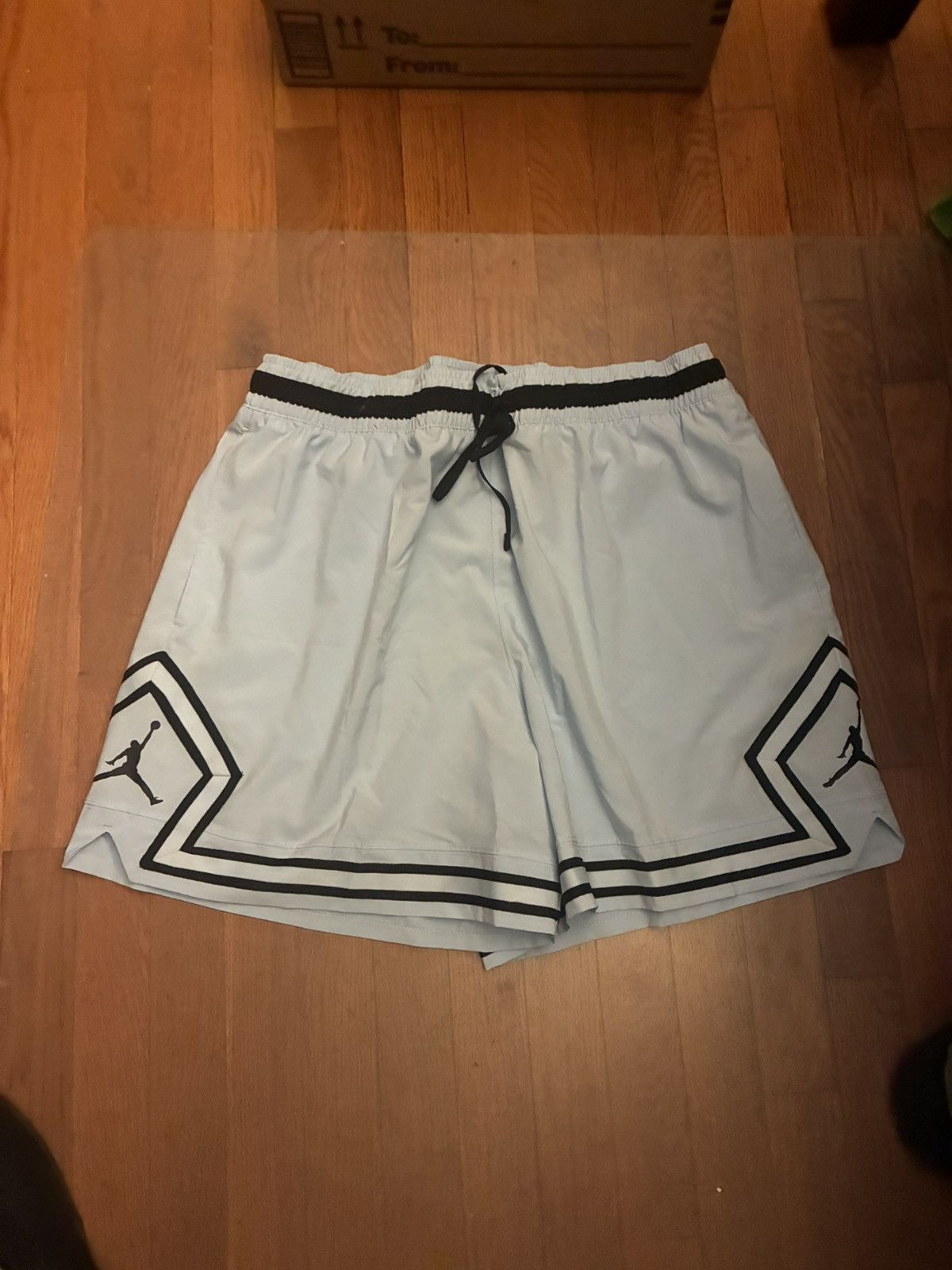 Jordan Brand Jordan Light Blue Basketball Shorts Size XXL #basketball Size US 40 / EU 56 - 1 Thumbnail
