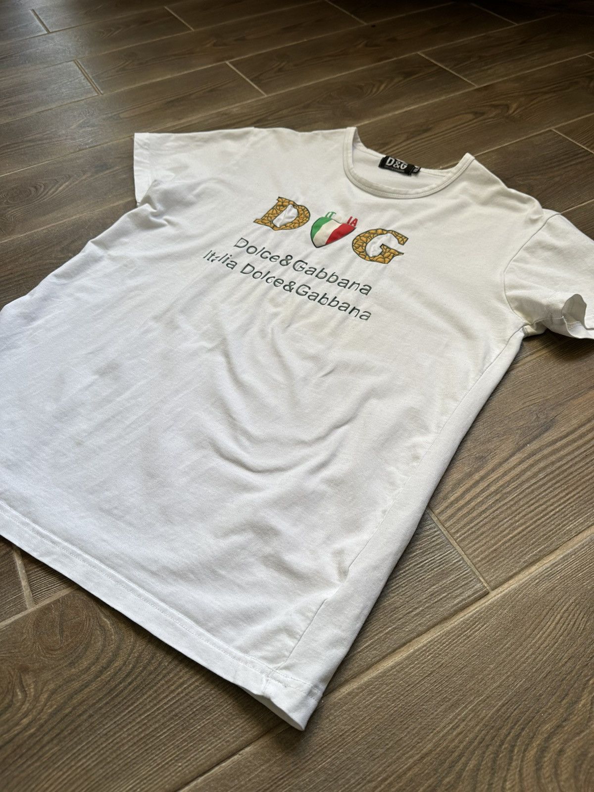 Dolce & Gabbana Dolce&Gabbana T-Shirt Big Logo Size XXL / US 16-18 / IT 52-54 - 6 Thumbnail