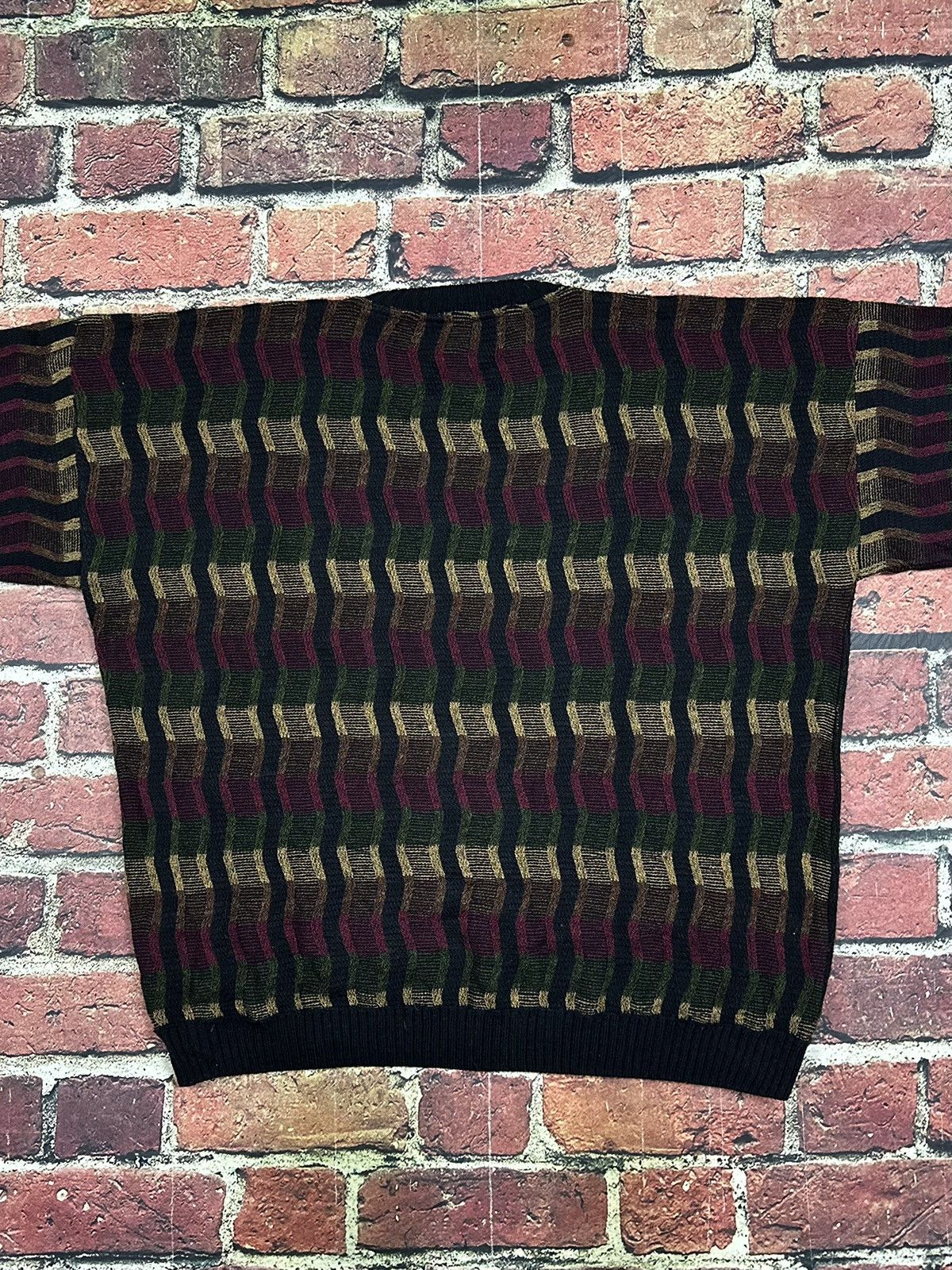 Protege Vintage Protege Collection Sweater Textured 3D Coogi Style Size US XXL / EU 58 / 5 - 4 Thumbnail