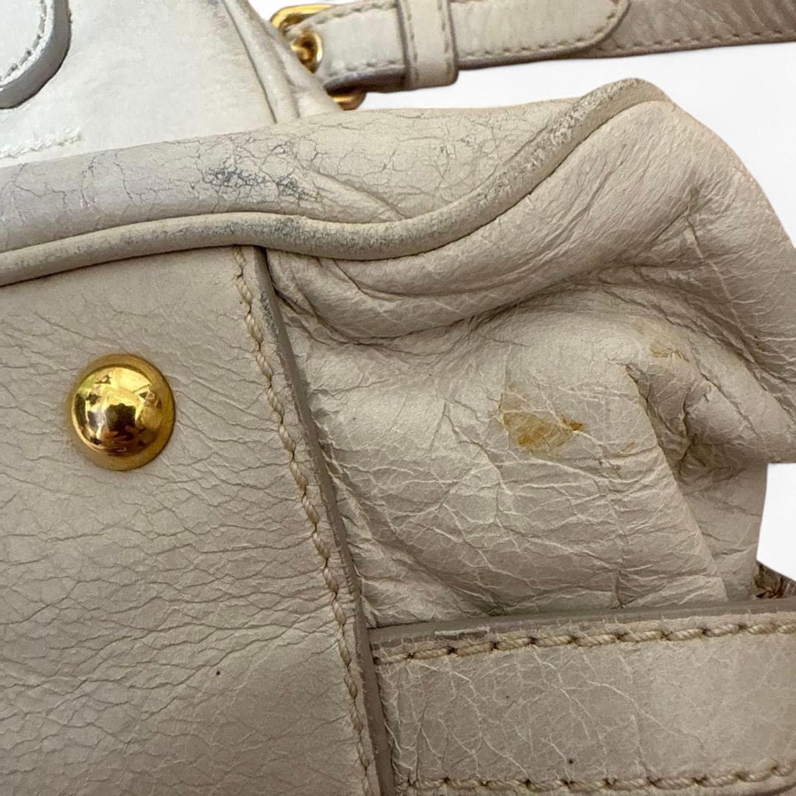 Miu Miu Miu Miu - Leather Handbag Gold Hardware Size ONE SIZE - 8 Thumbnail