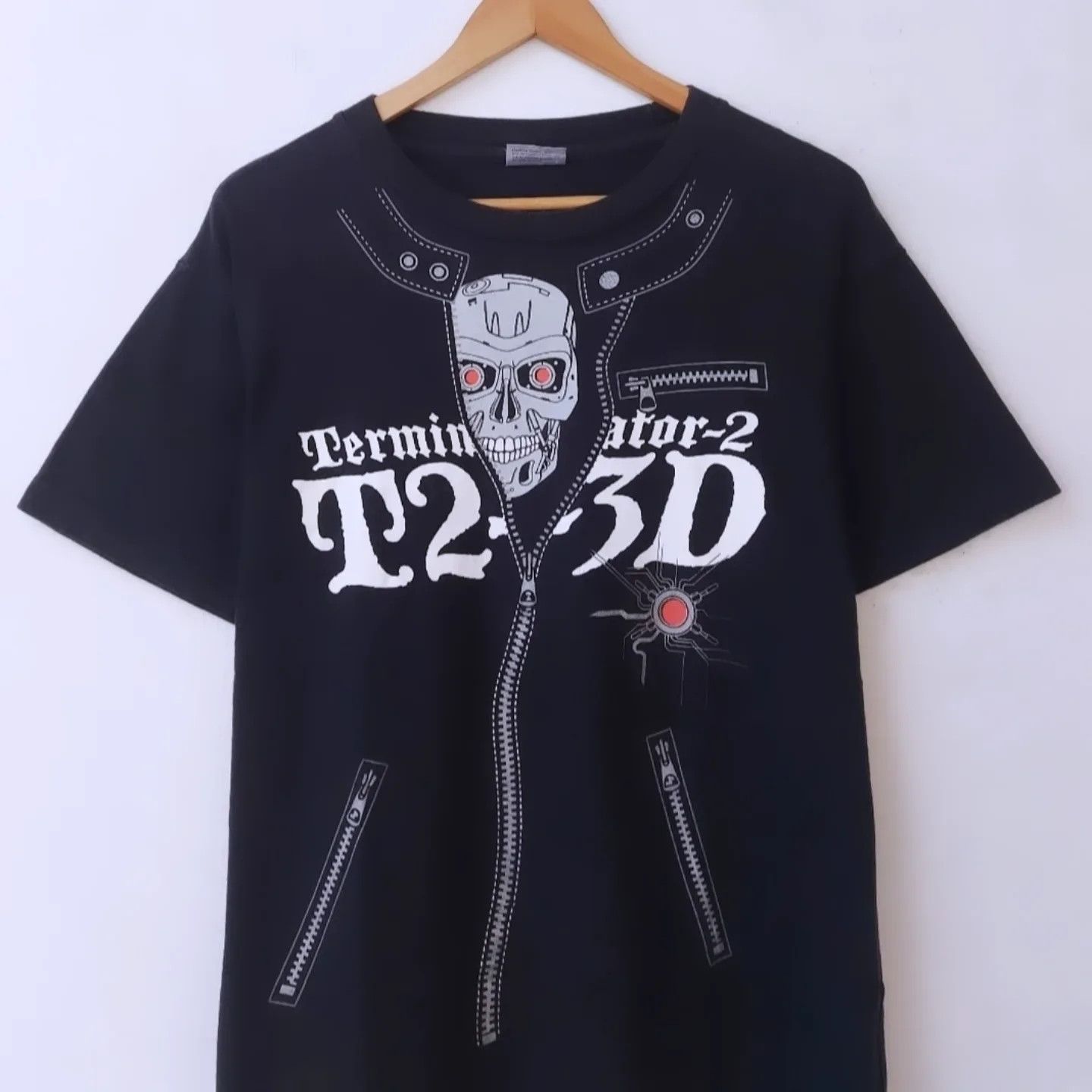 Universal Studios × Vintage Vintage 90s Terminator-2 Endoskeleton I'll Be Back Size US L / EU 52-54 / 3 - 3 Thumbnail