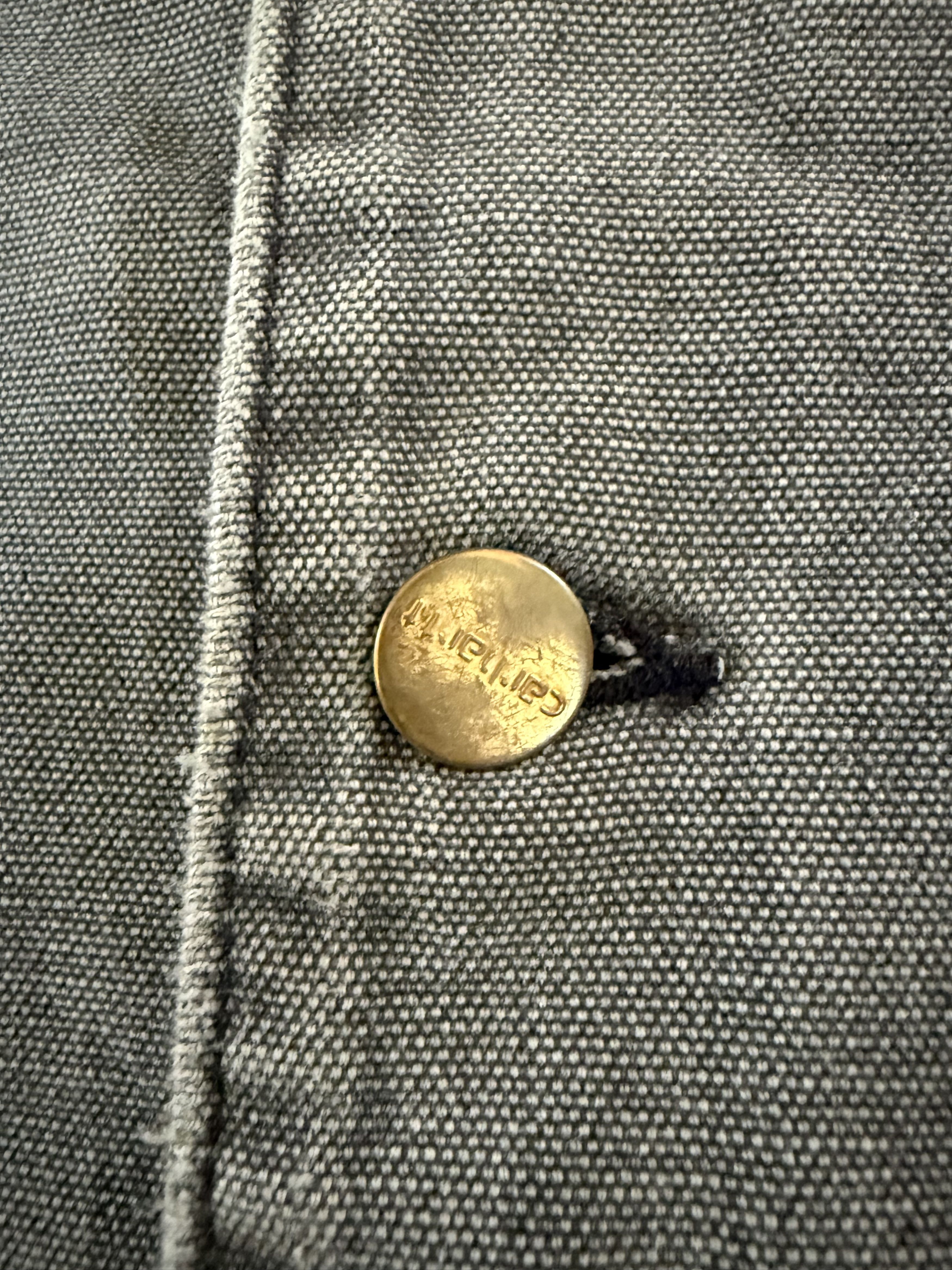 Carhartt Vintage Grey Carhartt Jacket **RARE** Size US L / EU 52-54 / 3 - 6 Thumbnail