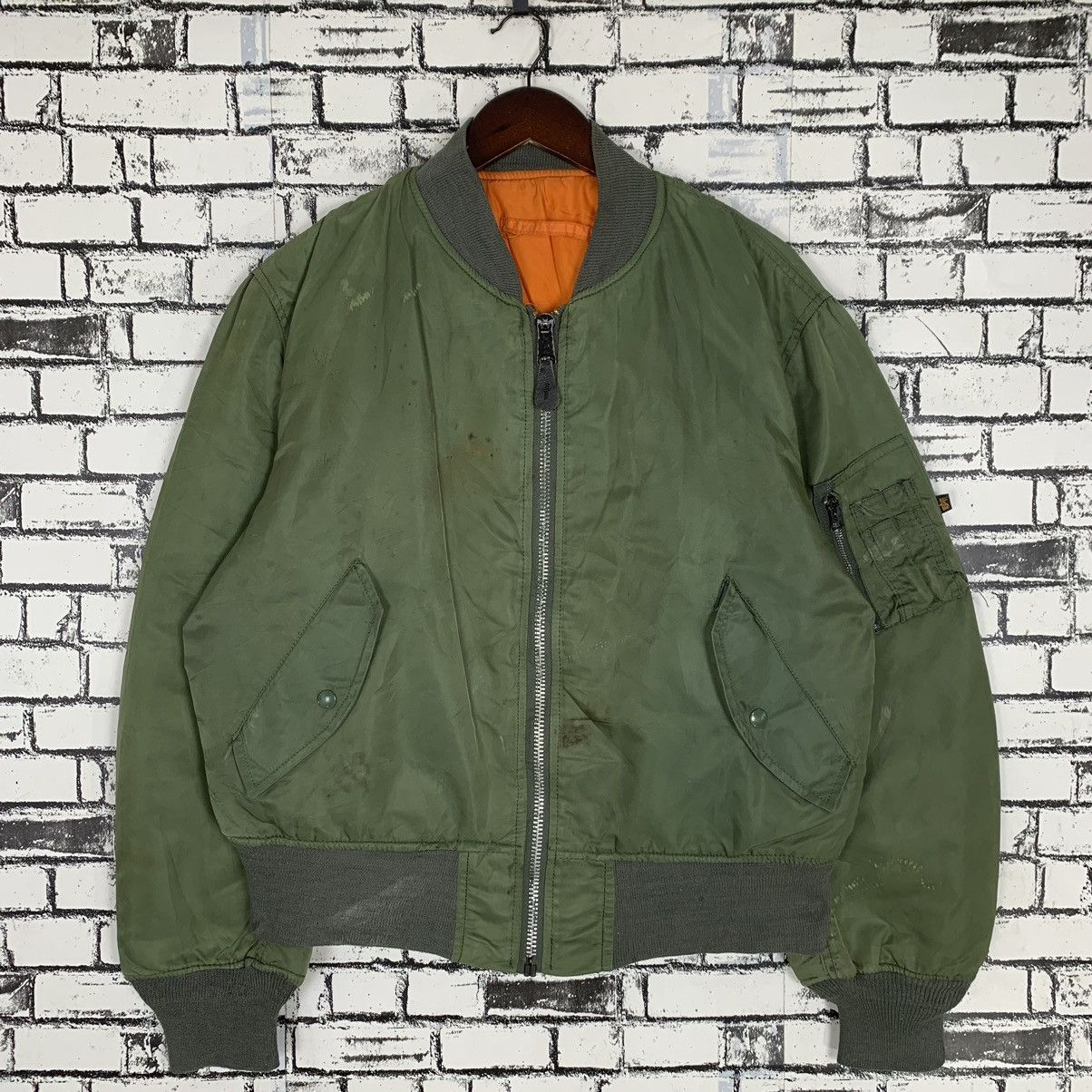 Alpha Industries Alpha Industries Flight Jacket Alpha Bomber Jacket Size US L / EU 52-54 / 3 - 1 Thumbnail