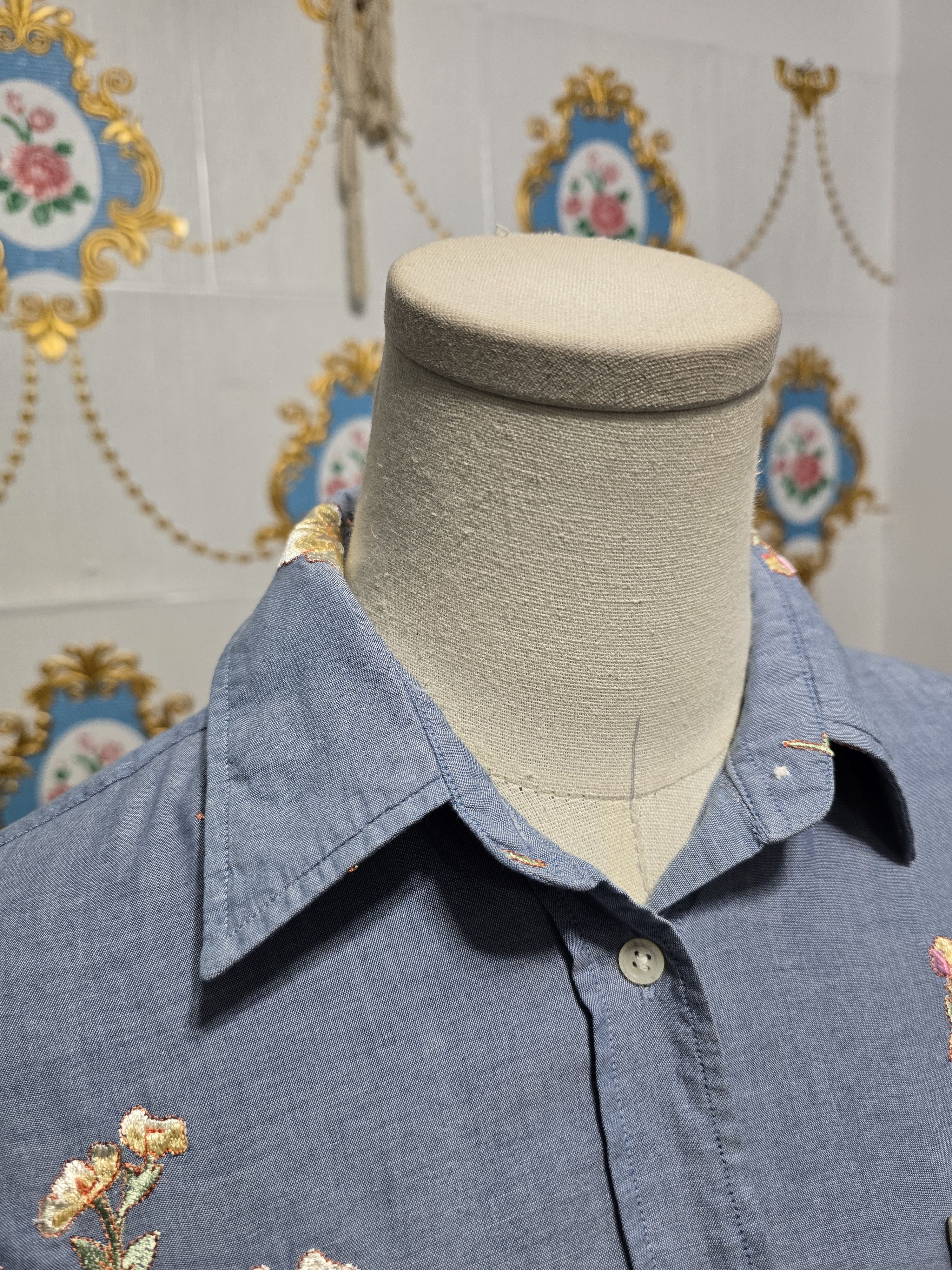 Gant GANT rare Shirt , floreal pattern in NEW CONDITION Size S / US 4 / IT 40 - 4 Thumbnail
