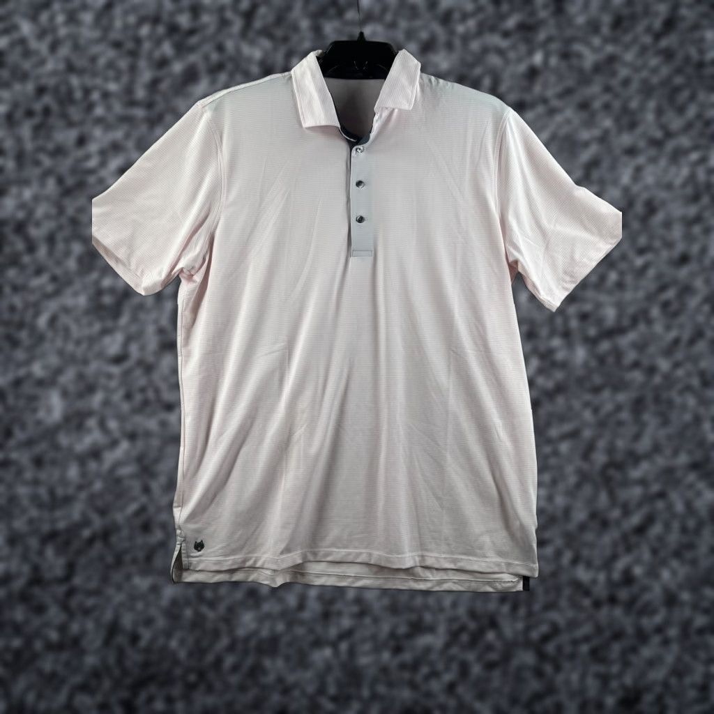 Vintage Greyson Polo Shirt Men XL Pink Striped Short Sleeve Golf Size US XL / EU 56 / 4 - 1 Thumbnail