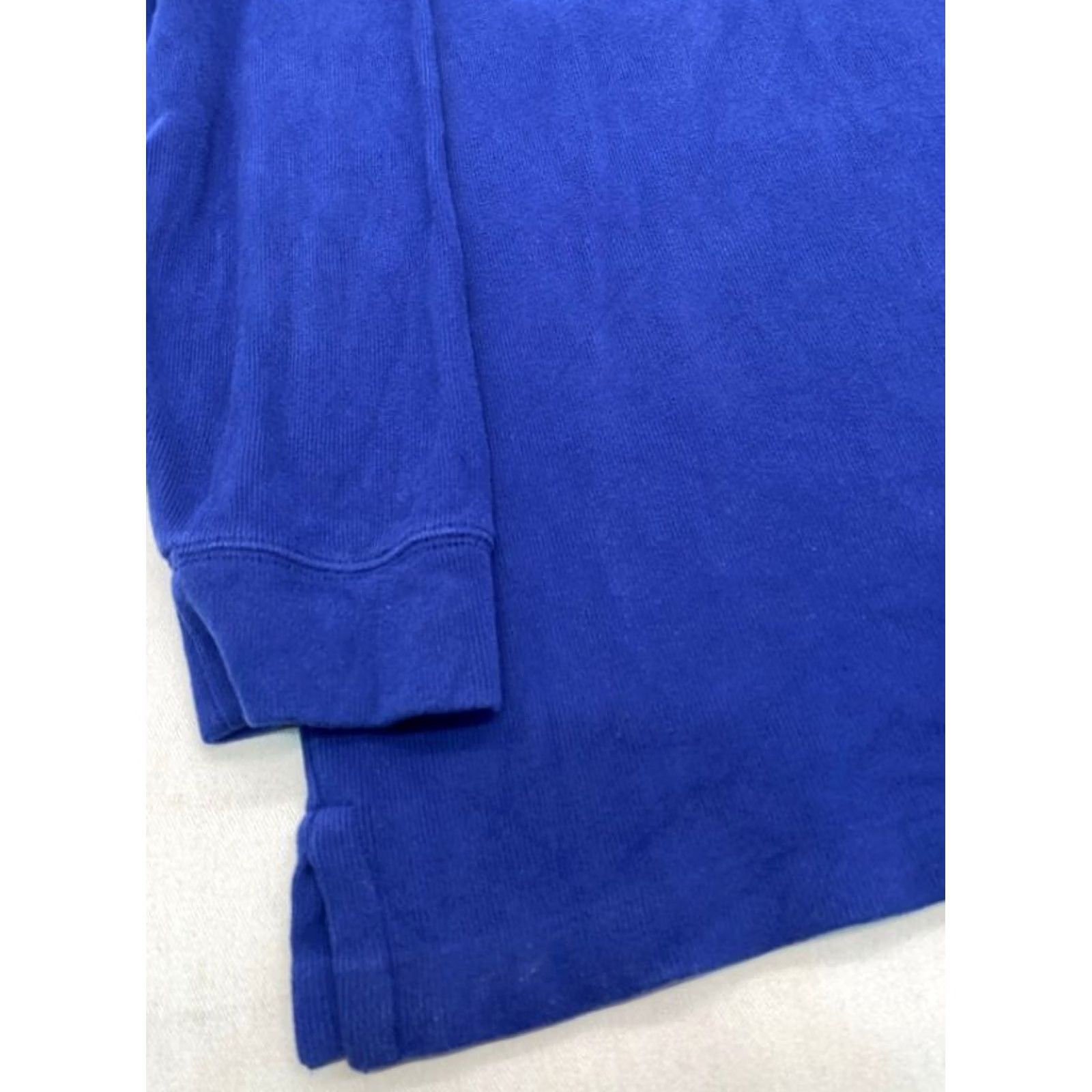 Ralph Lauren Polo Ralph Lauren 2XL Pullover Sweater 1/4 Zip Long Sleeve Blue 100% Cotton Mens Size US XXL / EU 58 / 5 - 2 Thumbnail