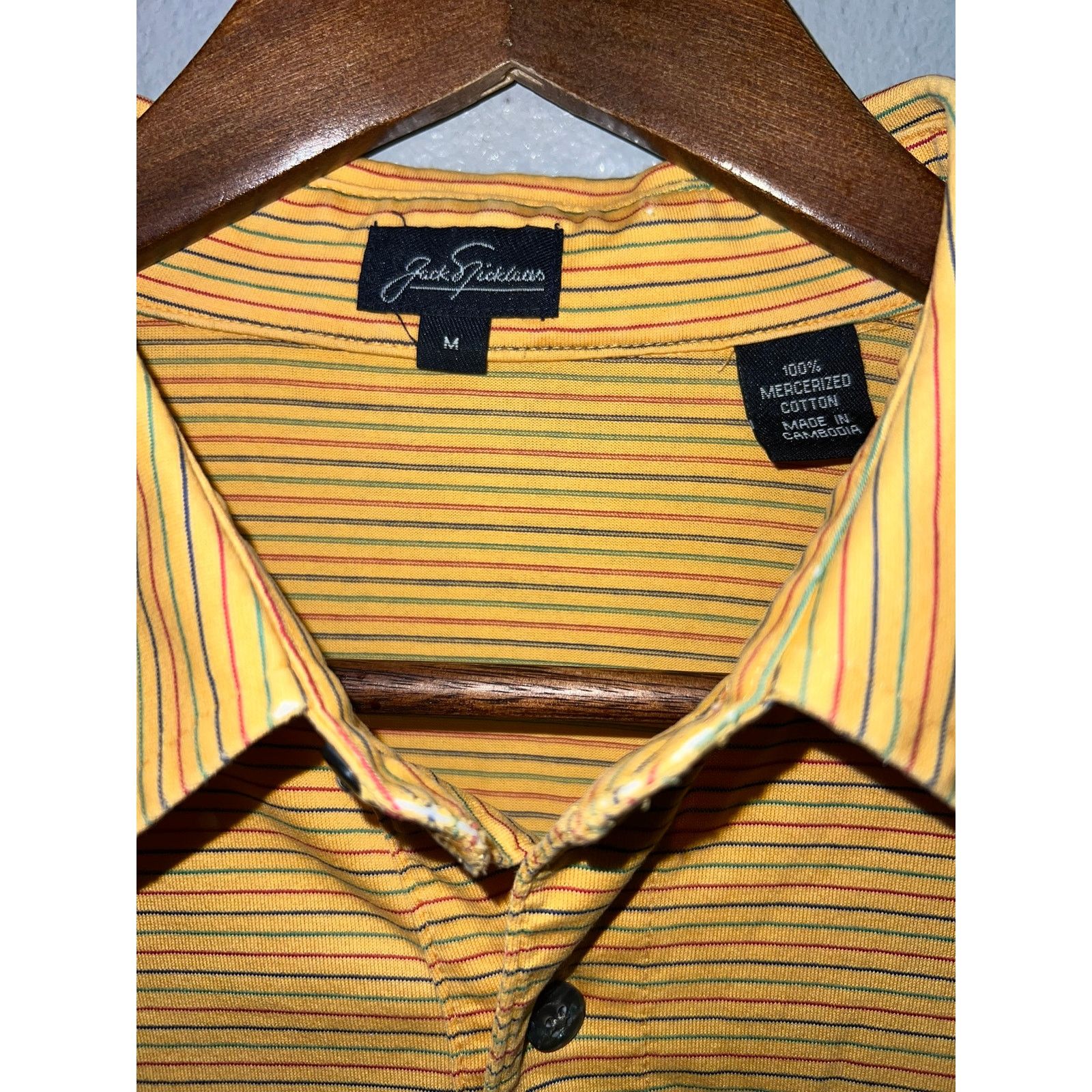 Vintage Vintage The Broadmoor Golf Club Polo Shirt Jack Nicklaus M Size US M / EU 48-50 / 2 - 7 Thumbnail