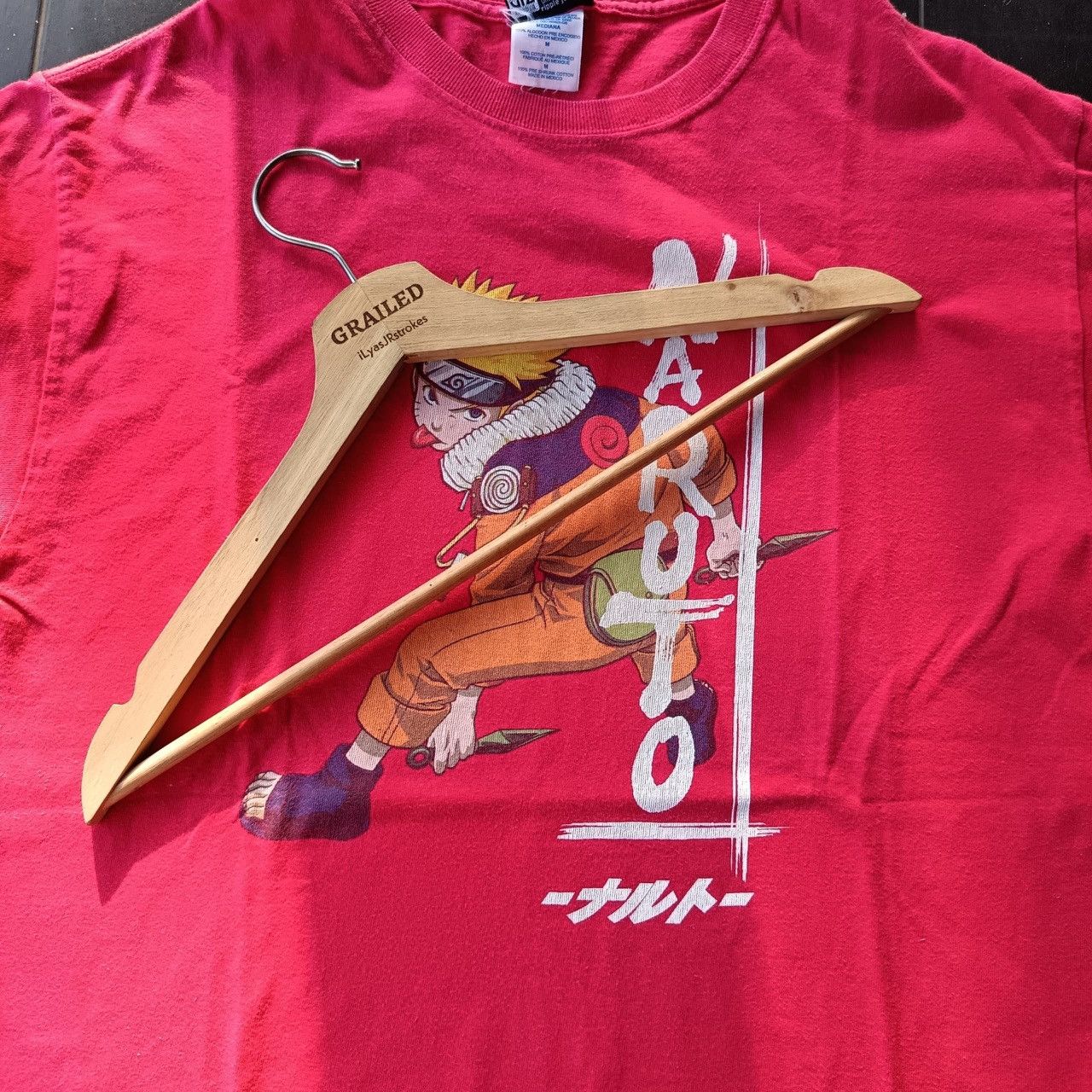 Anime Vintage Naruto 2002 Anime Manga Comic Japanese Fashion Tee Size US M / EU 48-50 / 2 - 10 Thumbnail