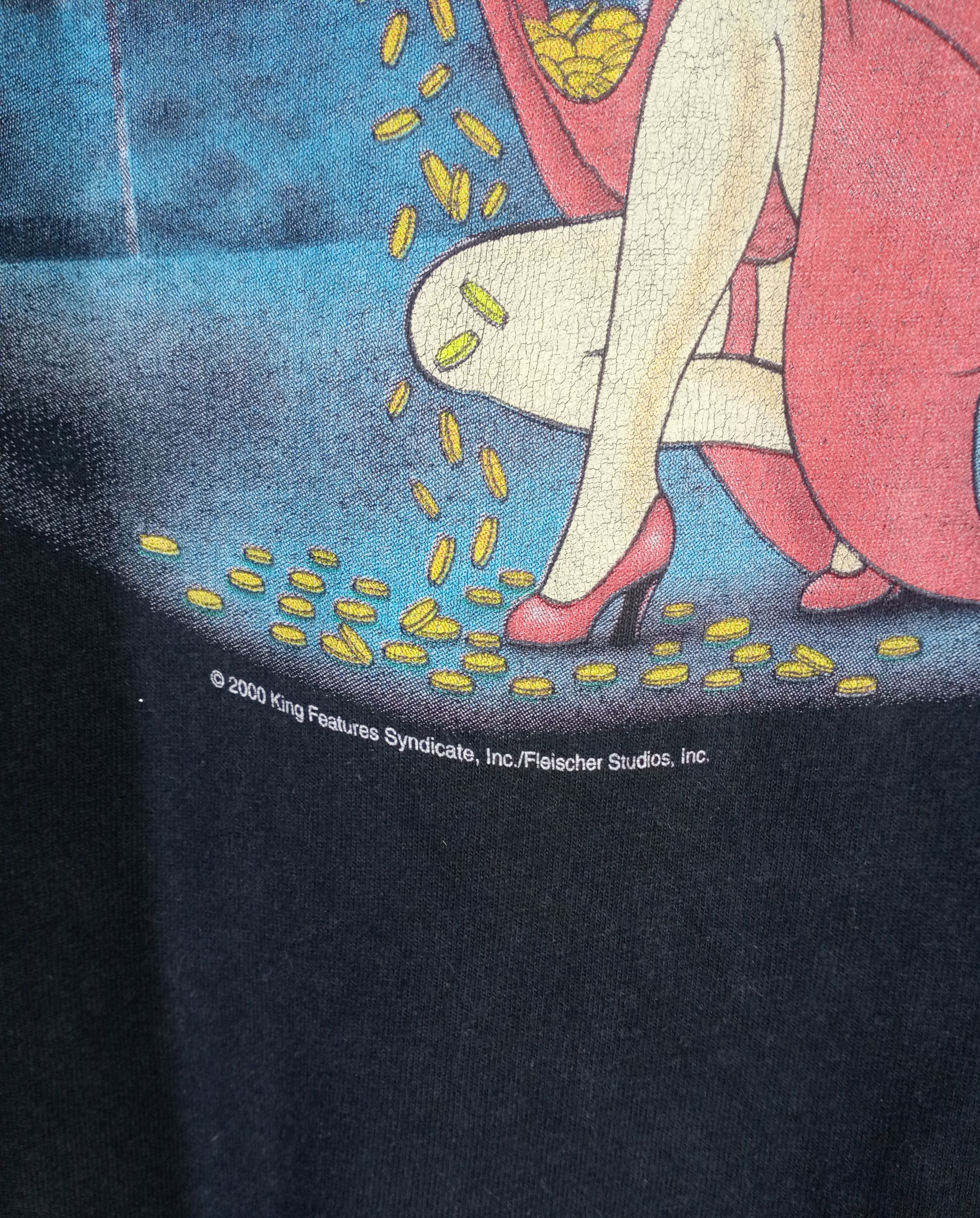 Cartoon Network × Vintage Rare Vintage Betty Boop Las Vages Tshirt Size US XL / EU 56 / 4 - 4 Thumbnail