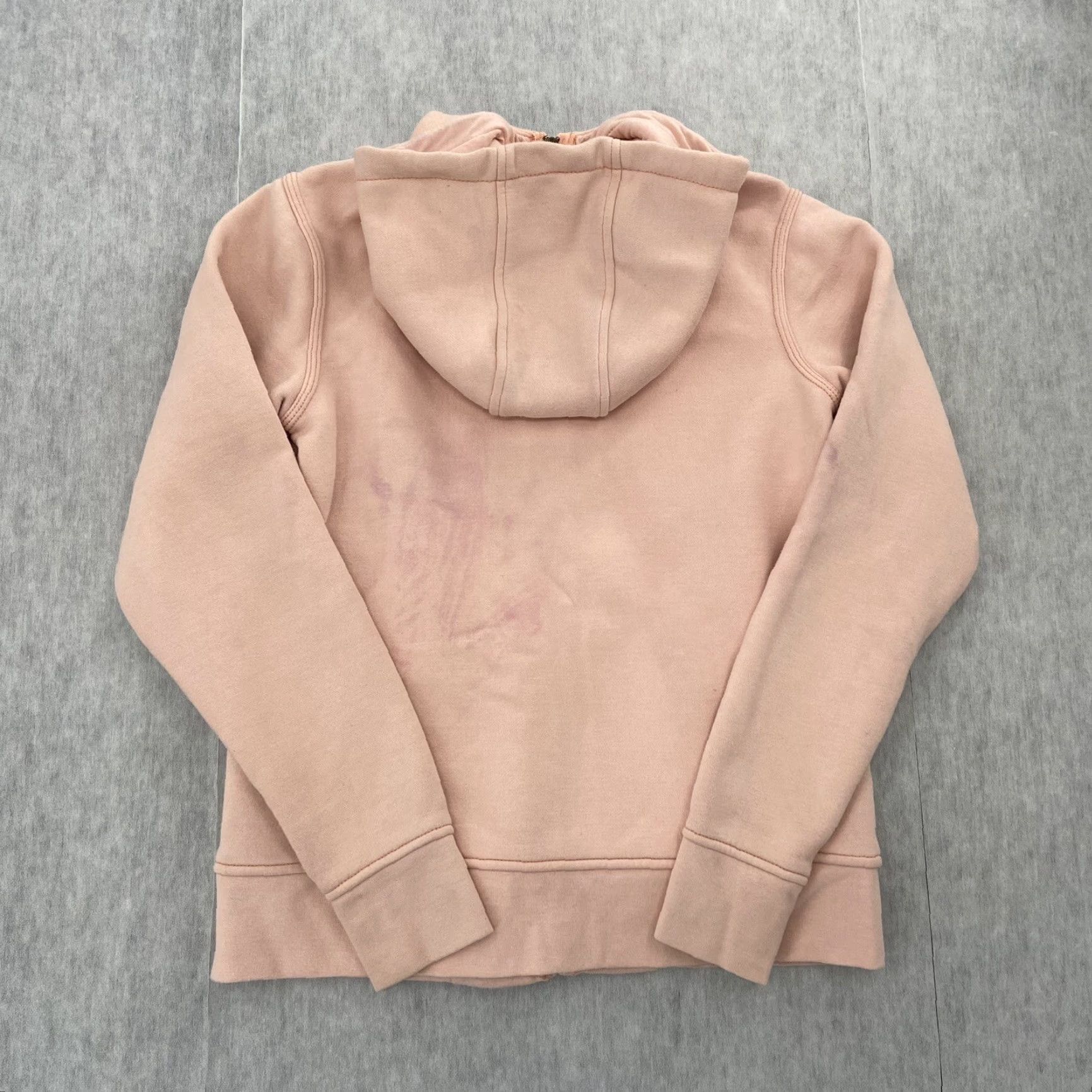Carhartt CARHARTT Hoodie Womens Small Pink Full Zip Sweatshirt Logo Activewear 4-6 Size S / US 4 / IT 40 - 3 Thumbnail