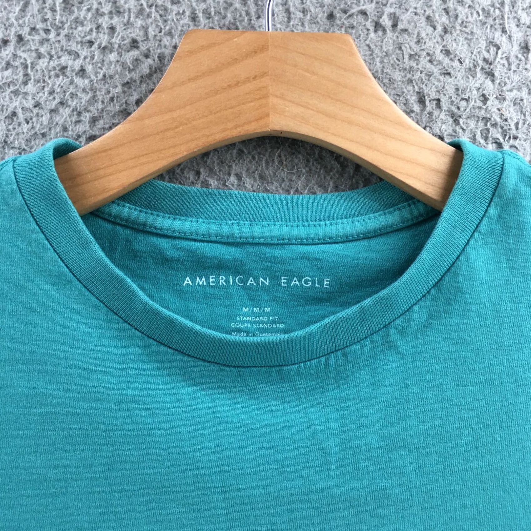 American Eagle Outfitters American Eagle Outfitters Tee Tshirt Mens M Standard Fit Teal Cotton Short Sleeve Crew Neck Shirt Mens Teal Cotton Short Sleeve Crew Neck Size US M / EU 48-50 / 2 - 3 Thumbnail