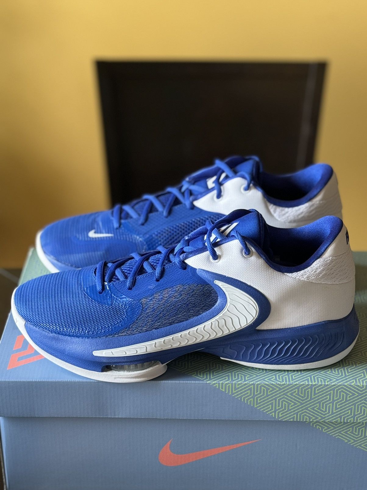 Nike Nike Zoom Freak 4 TB Low Game Royal size 13 Size US 13 / EU 46 - 3 Thumbnail