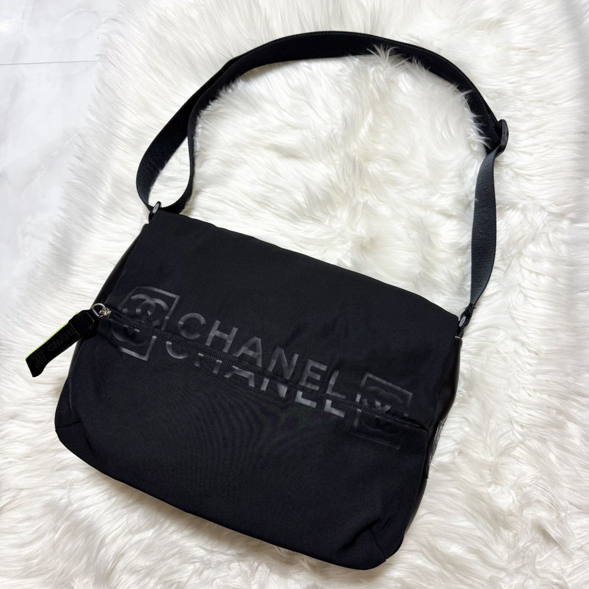 Chanel Catalog Chanel Sport Rubber COCO Mark Messenger Bag Size ONE SIZE - 5 Thumbnail